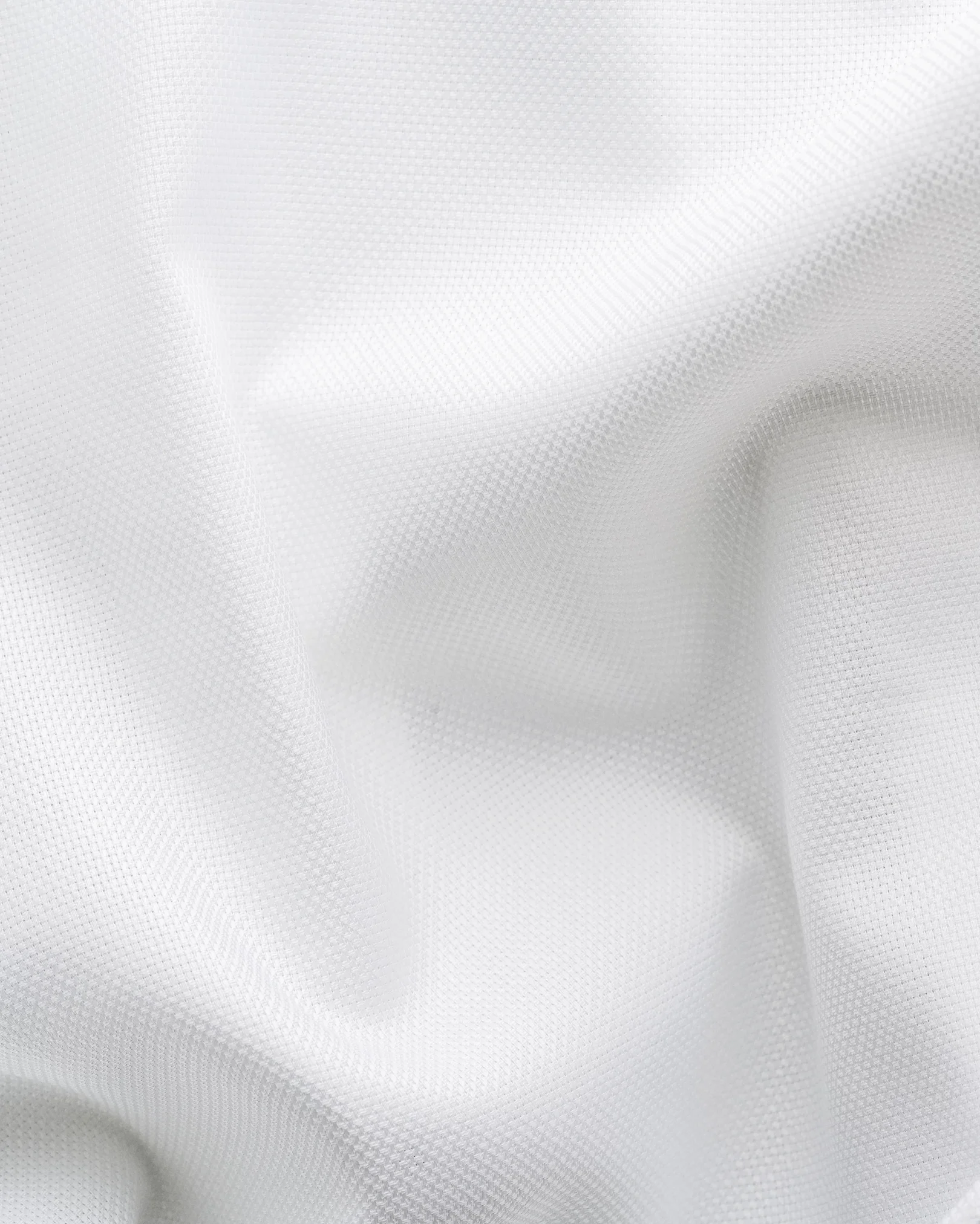 Eton - white cotton tencel special details shirt