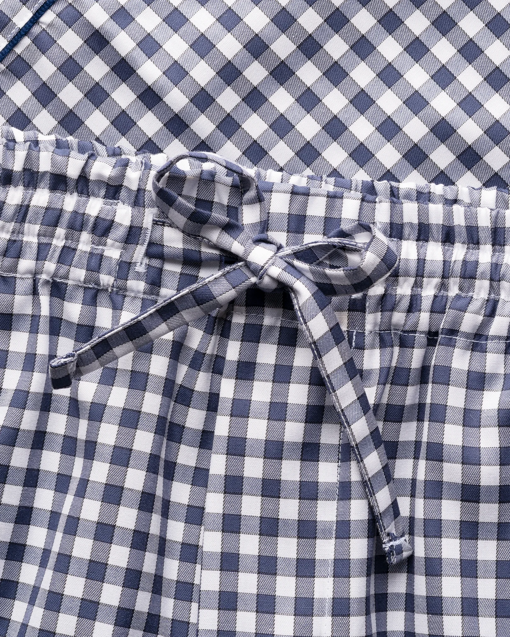 Eton - checked pyjama set navy blue
