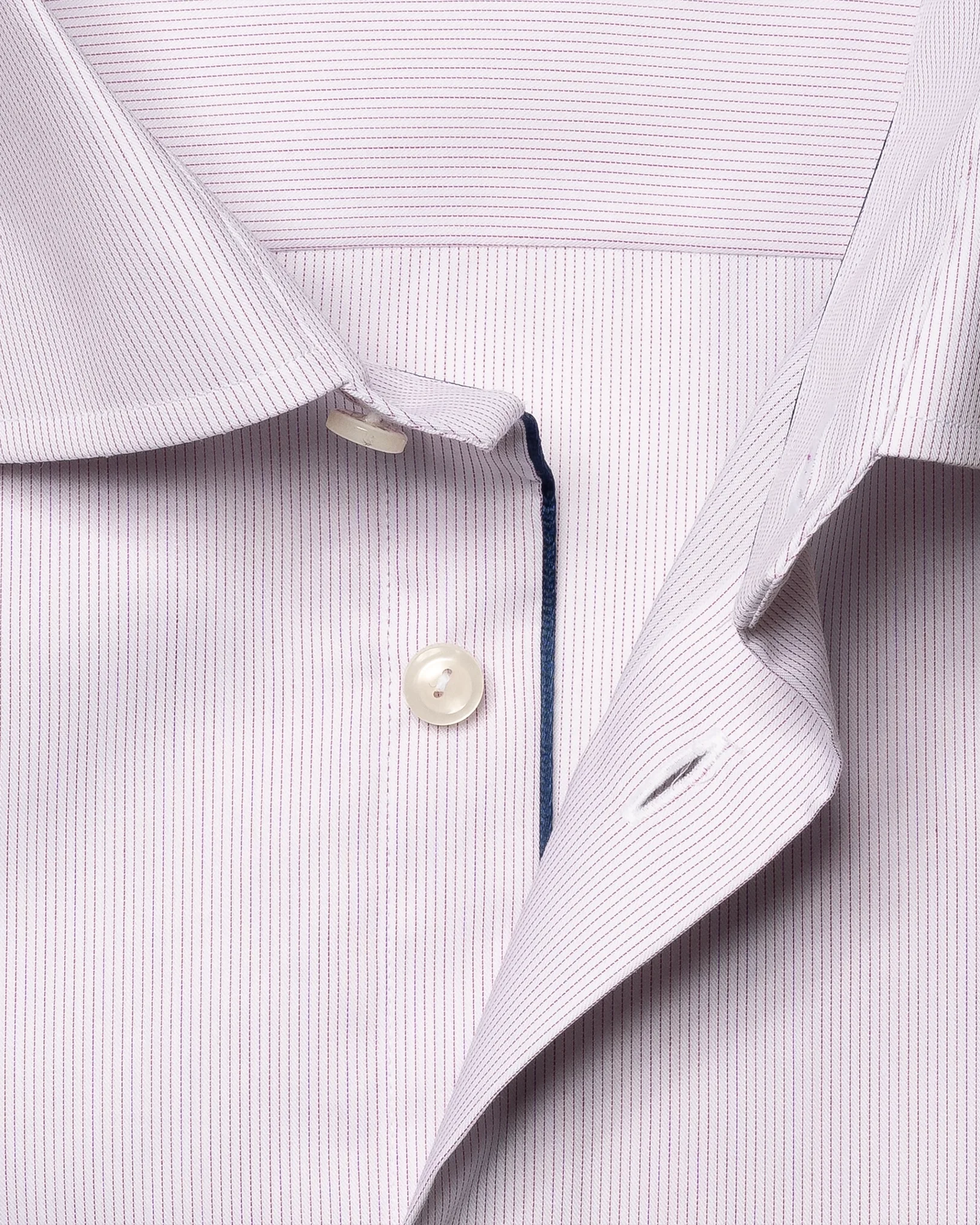 Eton - pink twill hairline shirt