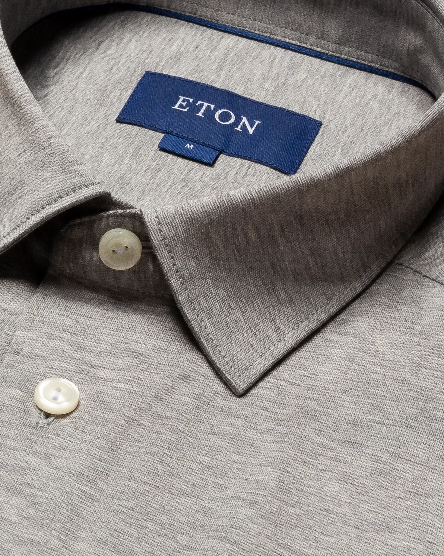 Eton - light grey jersey pointed