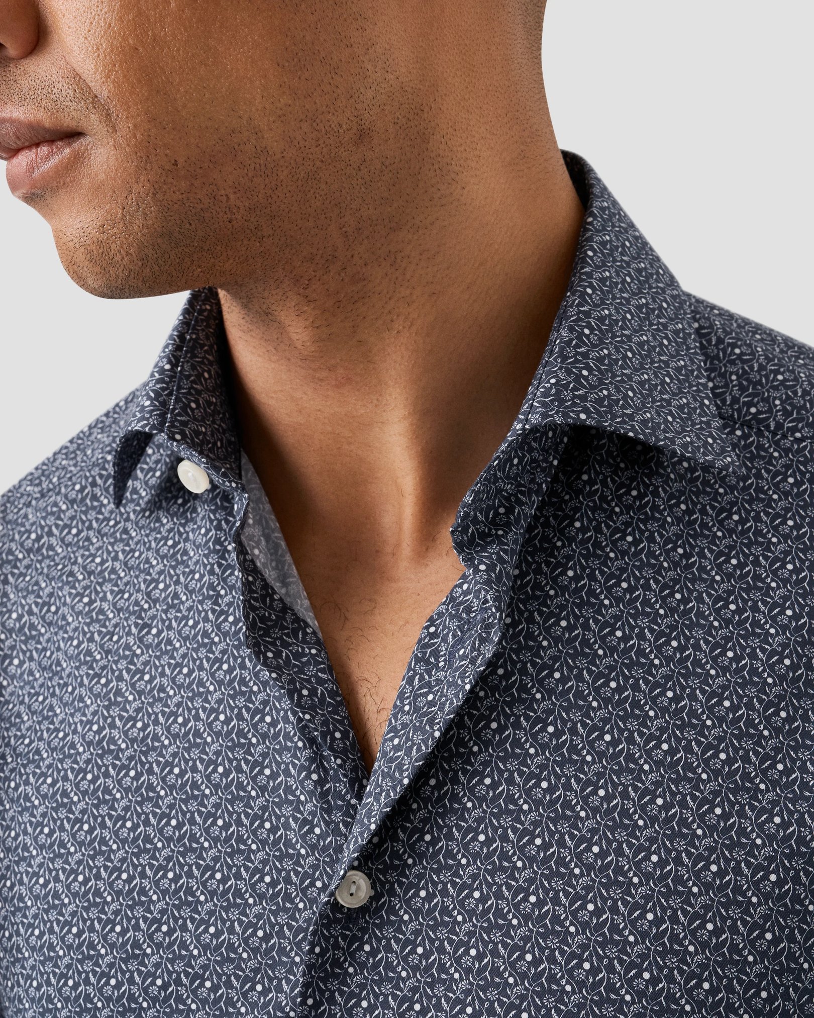 Eton - Floral Signature Twill Shirt