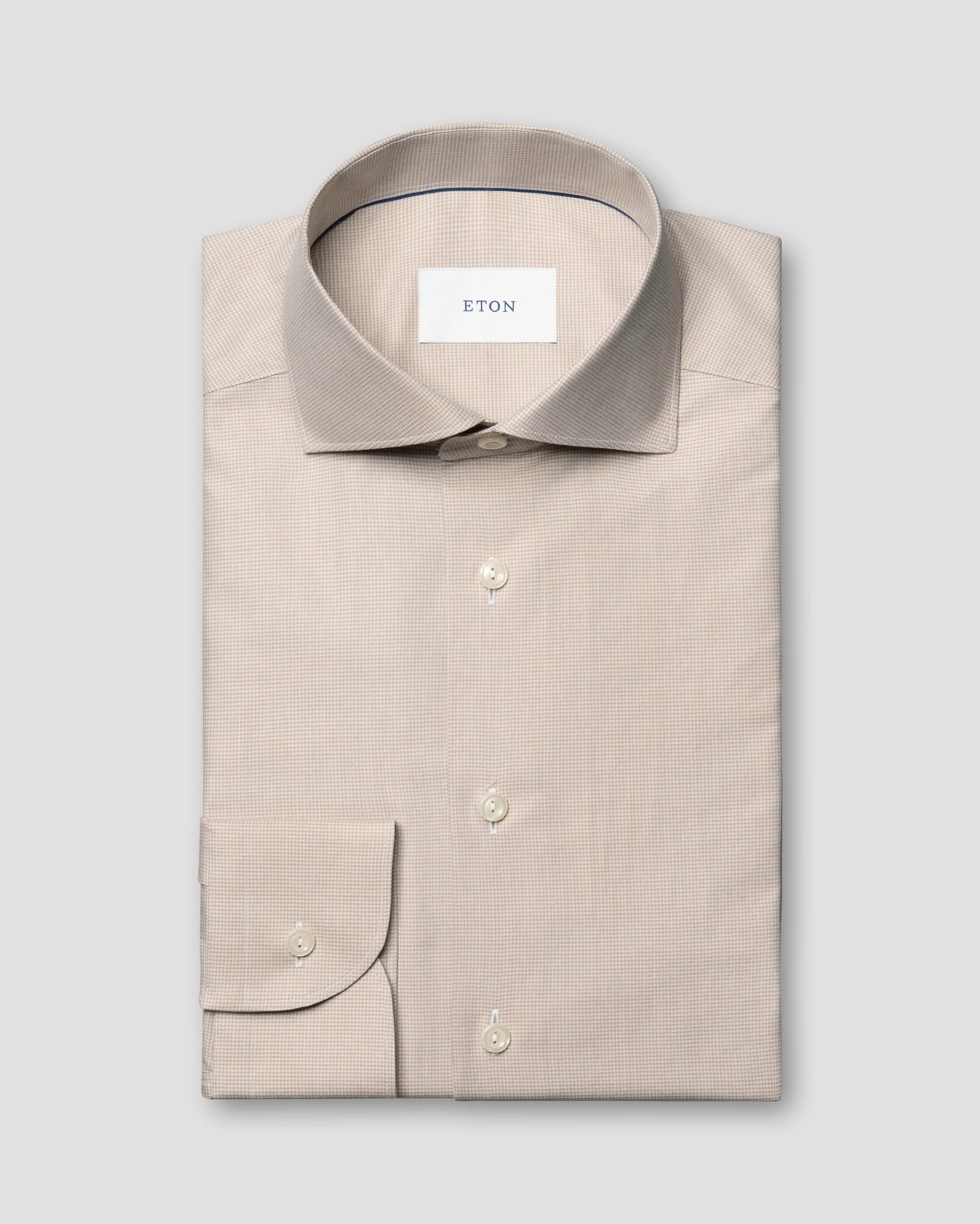 Eton - Micro Check Twill Shirt