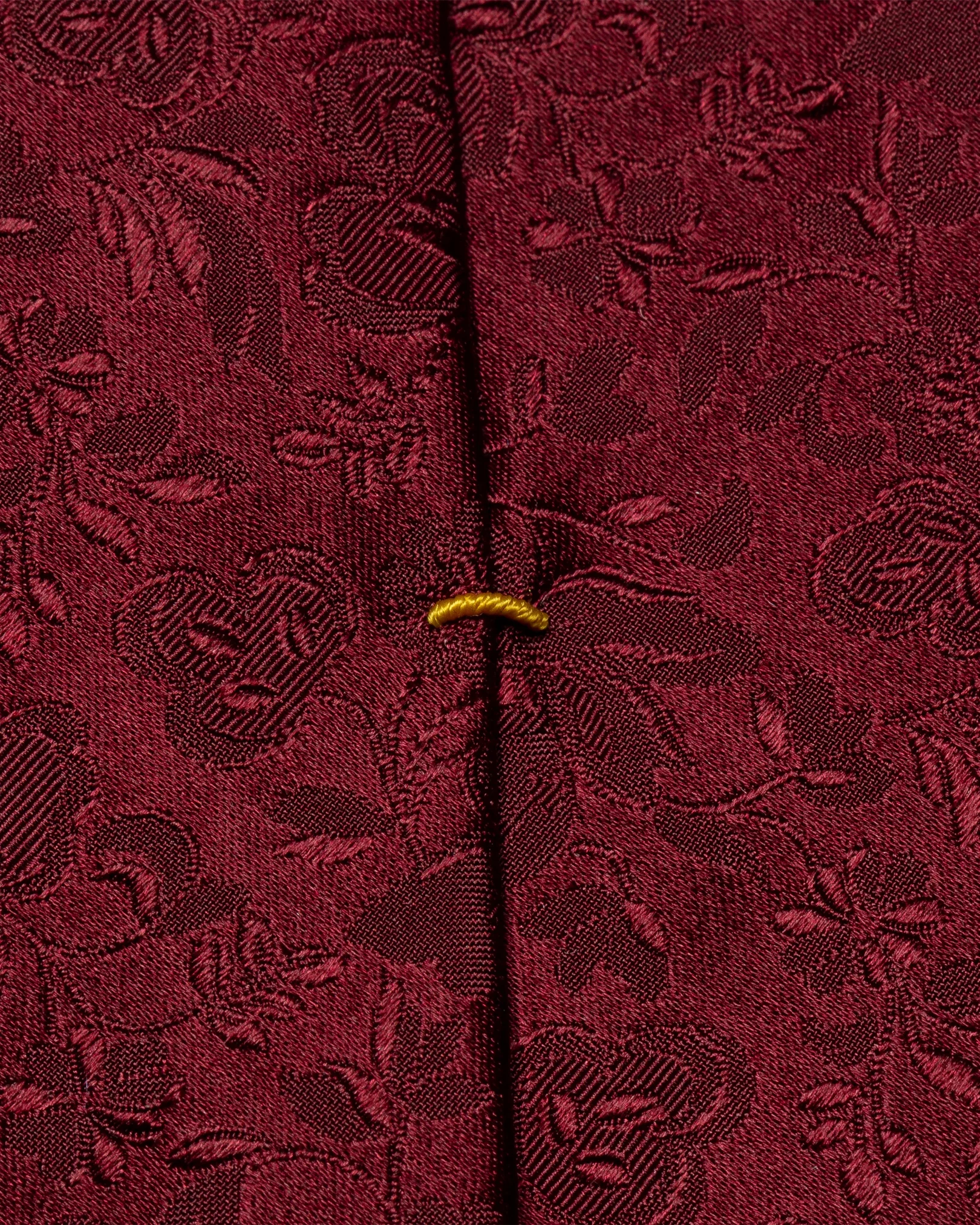Eton - dark red jacquard tie