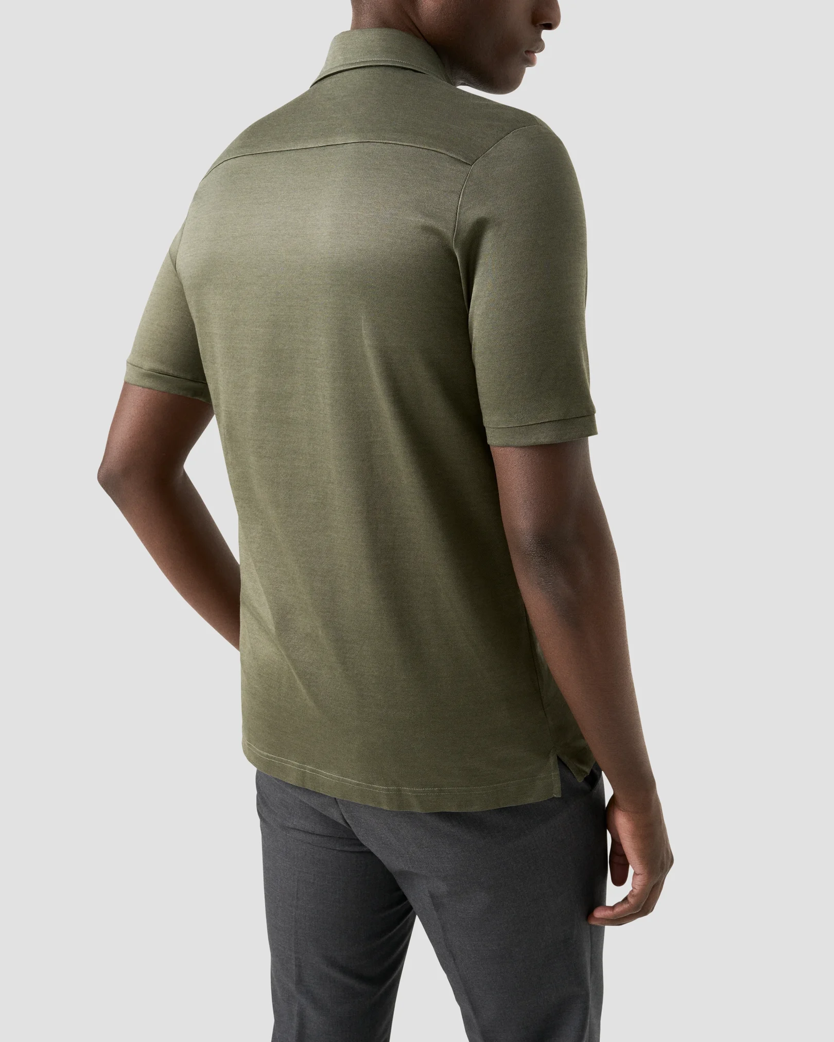 Eton - jaquard filo di scozia polo 256