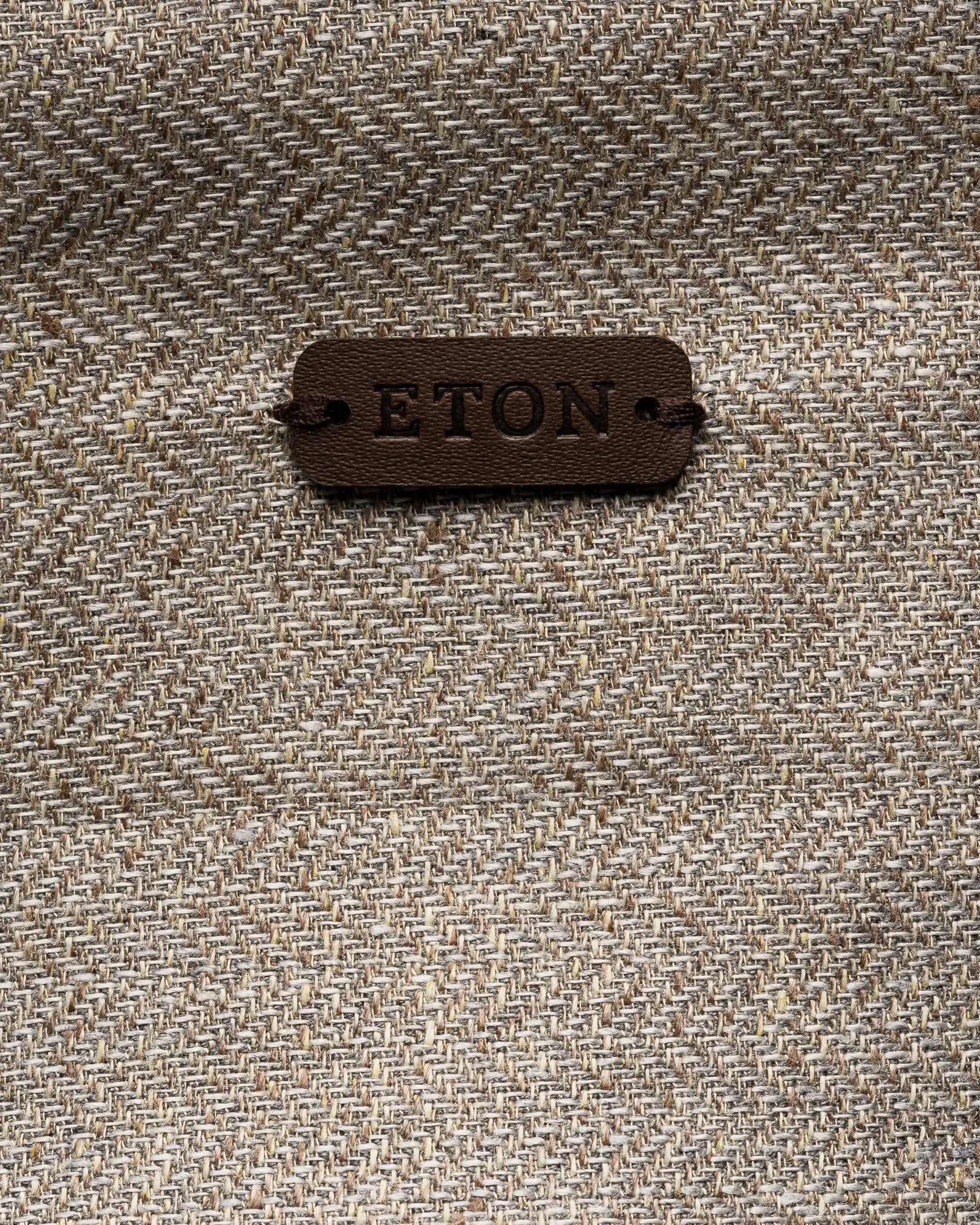 Eton - four pocket linen lyocell shirt jacket beige four pocket