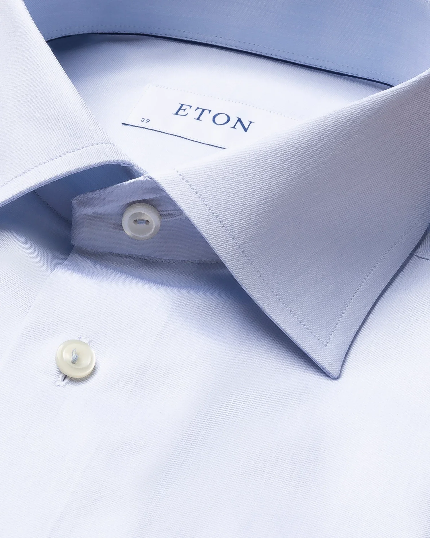 Eton - light blue signature twill shirt