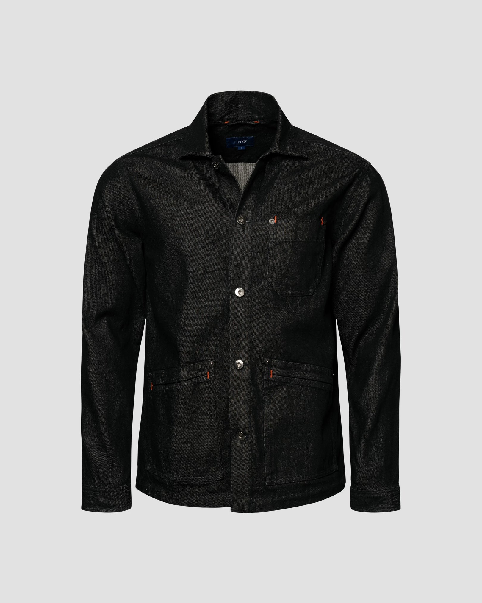 Eton - heavy denim overshirt