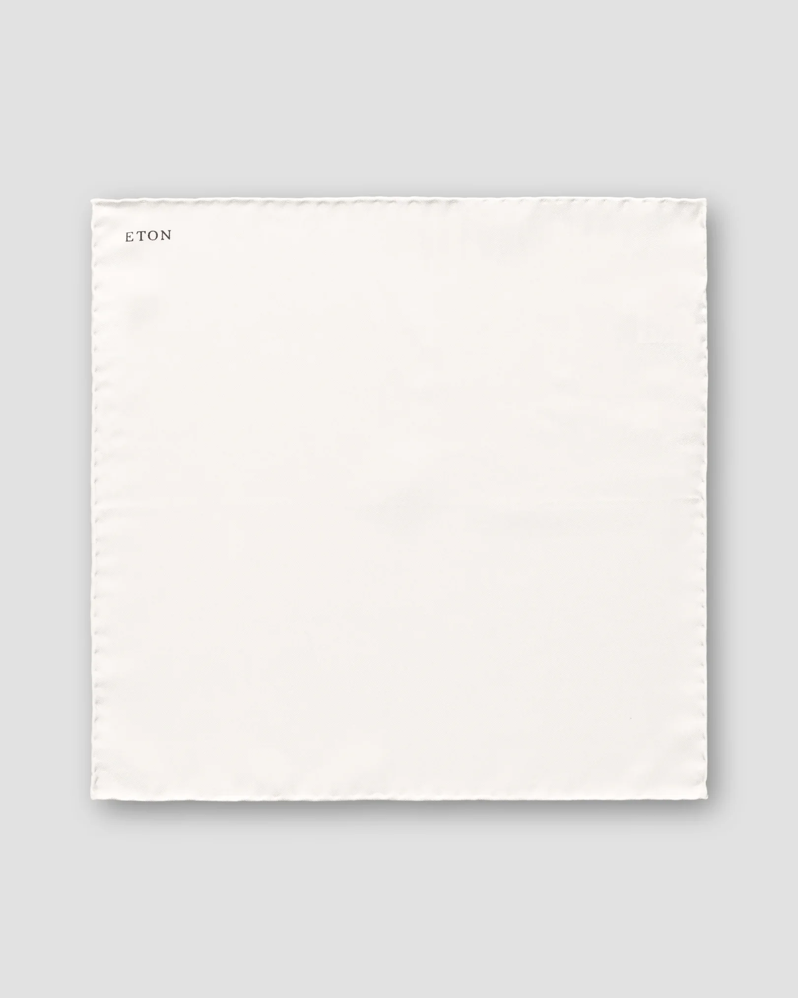 Eton - White Silk Pocket Square
