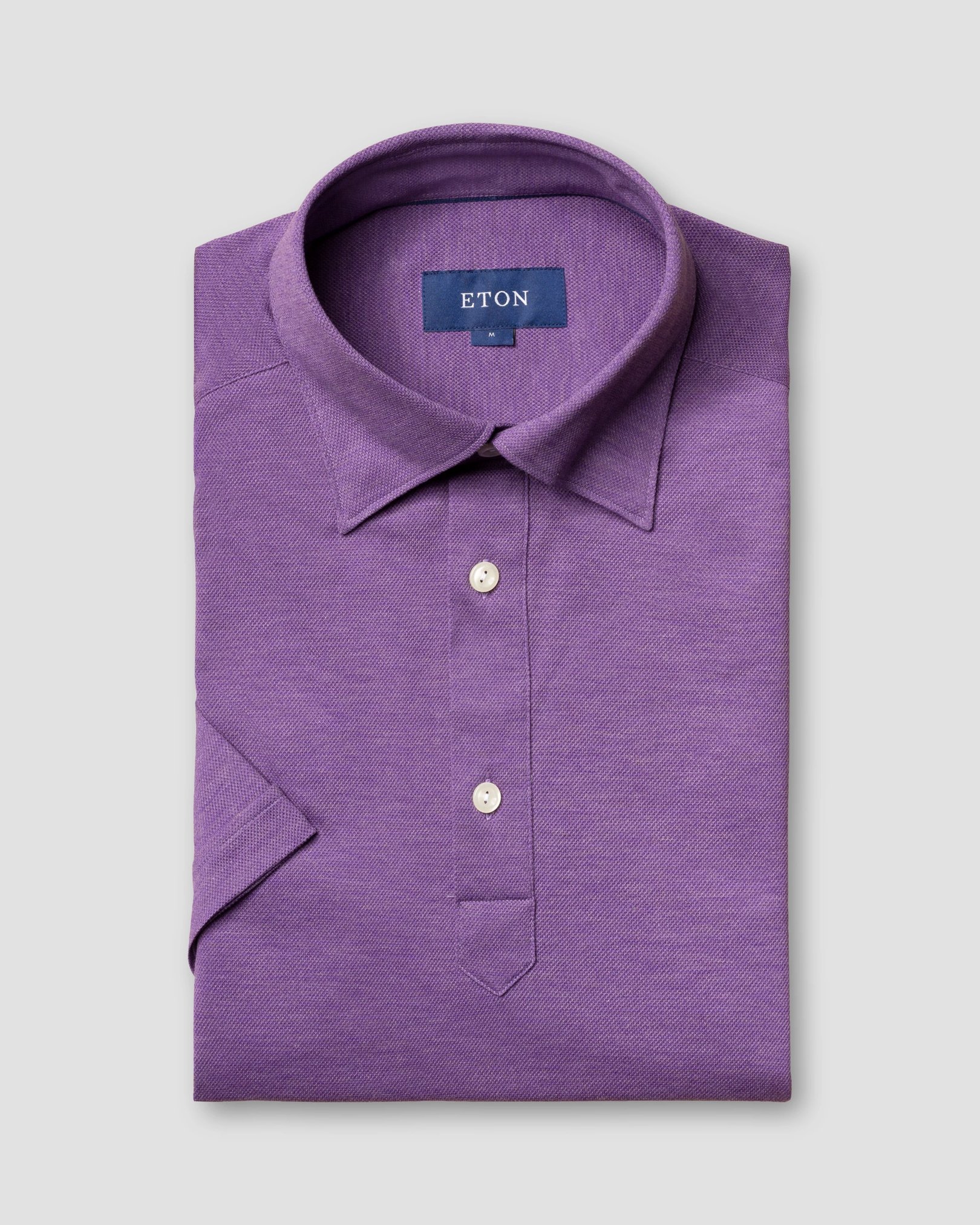 Eton - purple pique