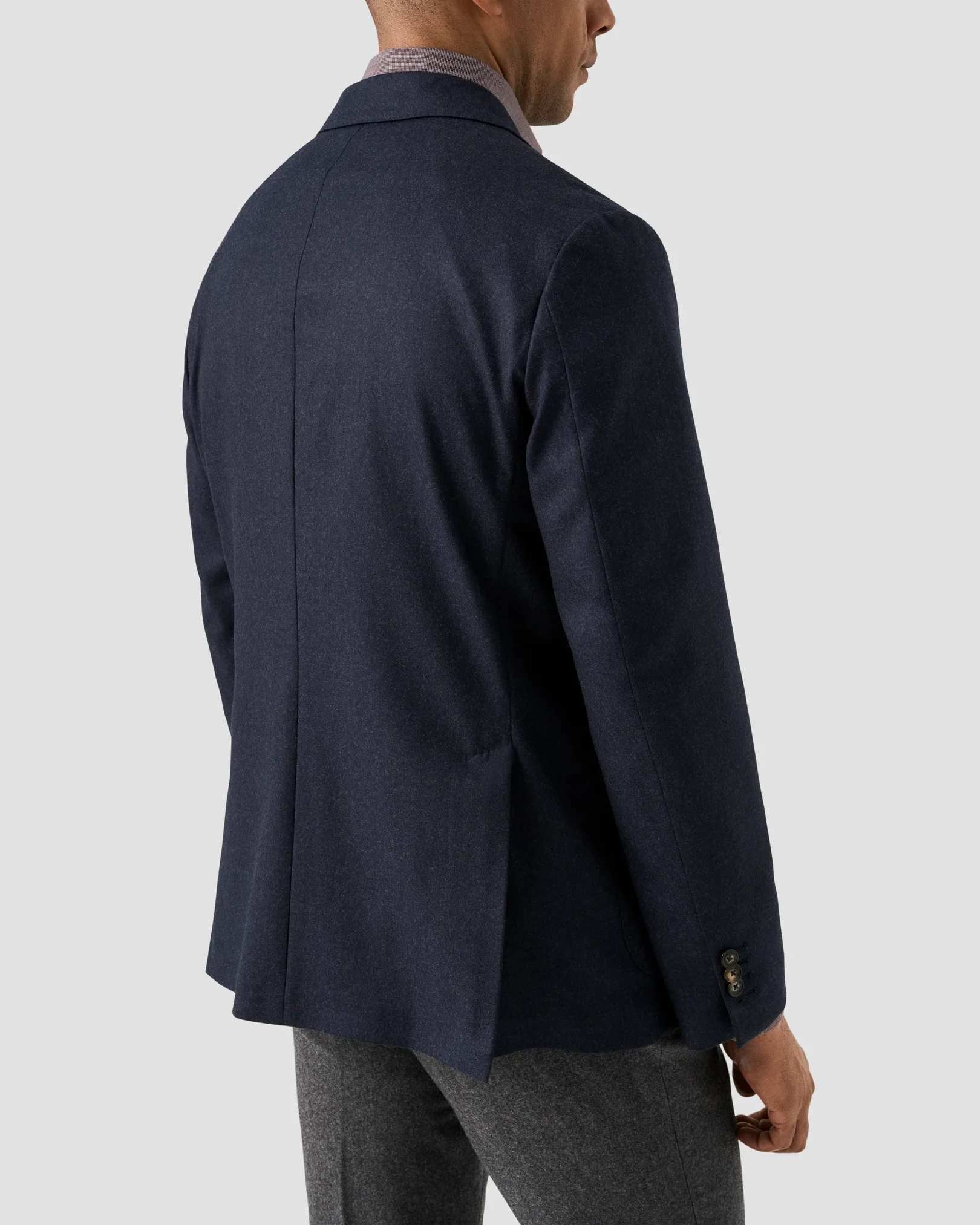 Eton - wool flannel soft jacket