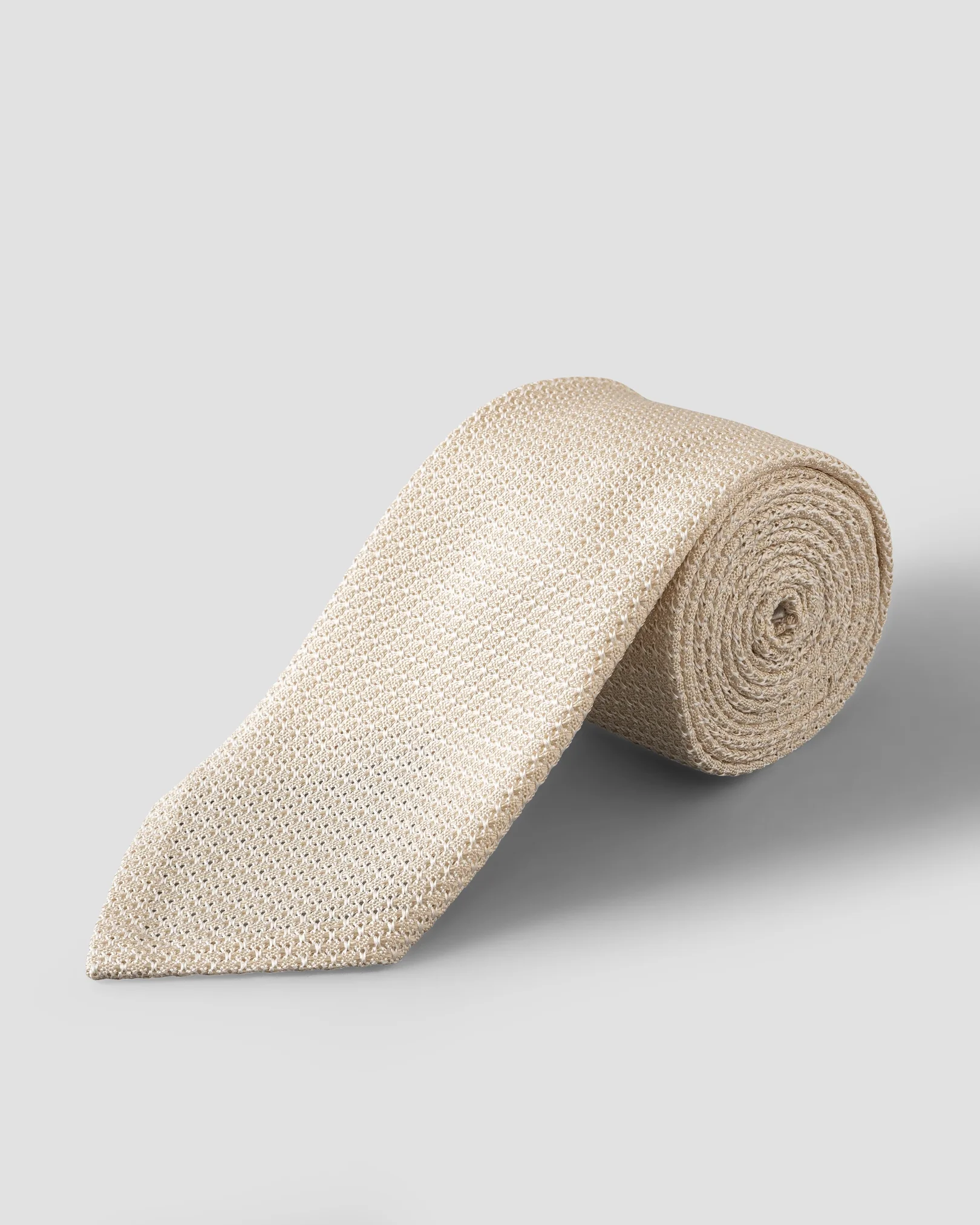 Eton - beige grenadine tie