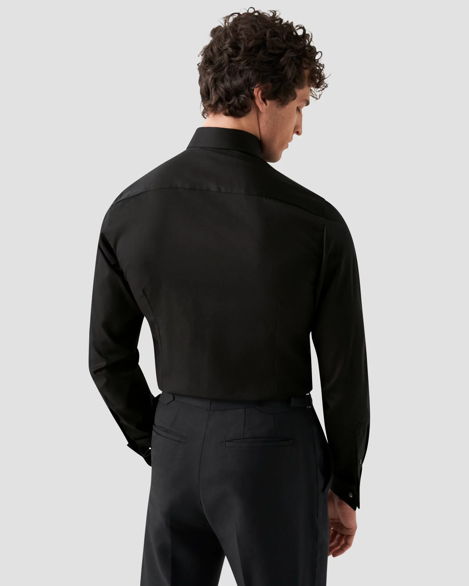 Eton - black swarovski shirt