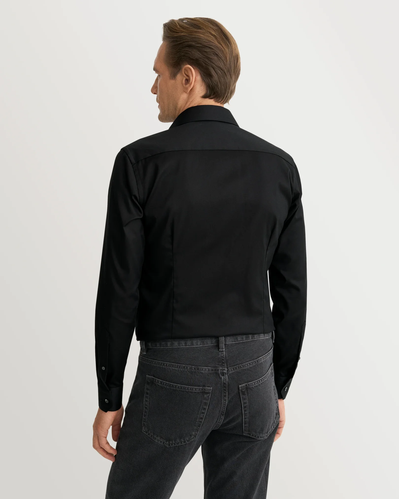 Eton - black shirt signature twill
