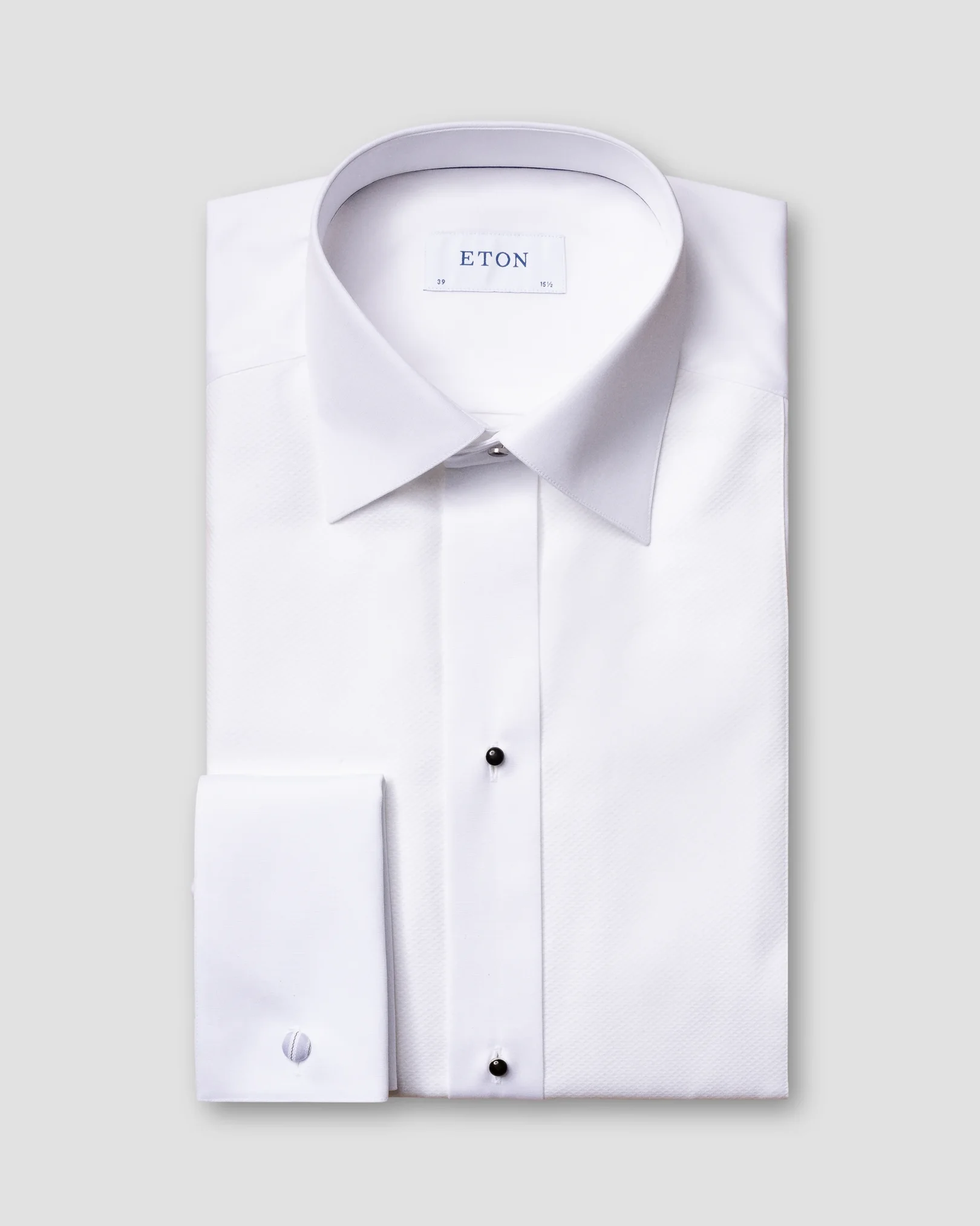 Eton - White Piqué Tuxedo Shirt