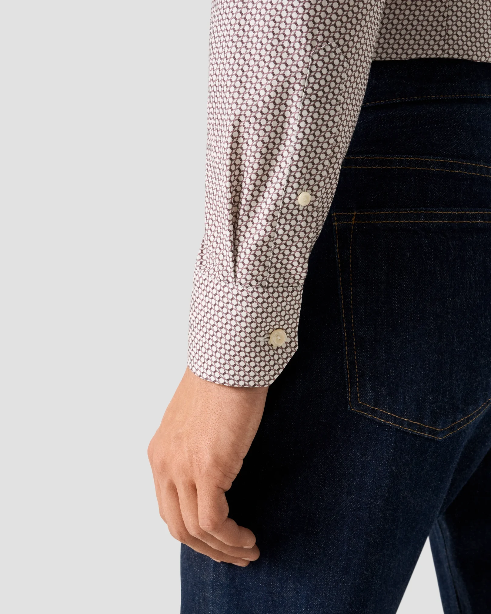 Eton - Geometric Signature Twill Shirt