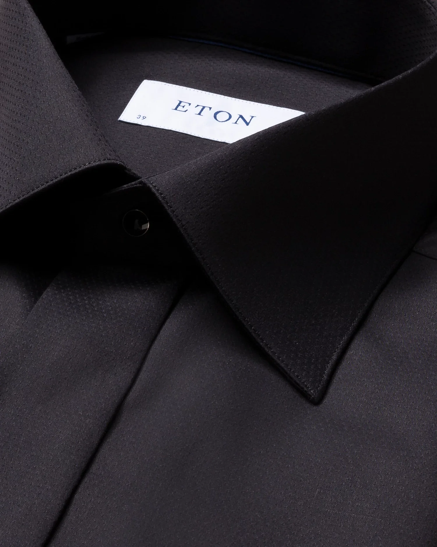 Eton - black fine dots evening shirt