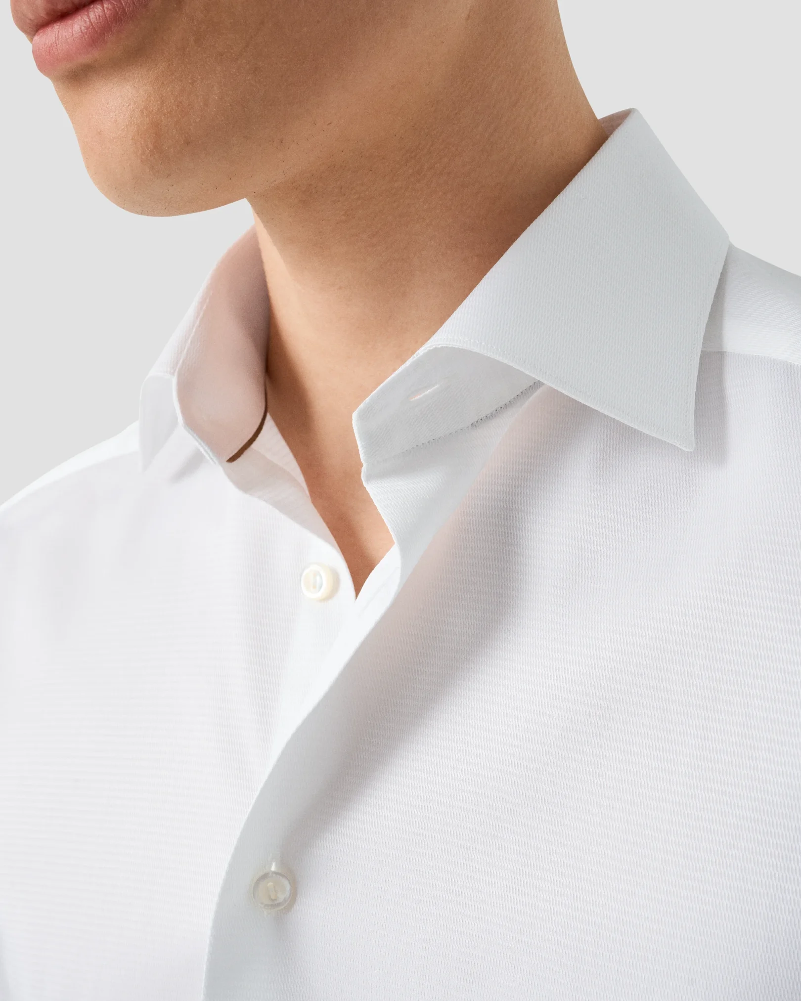 Eton - semi solid supima 120 shirt