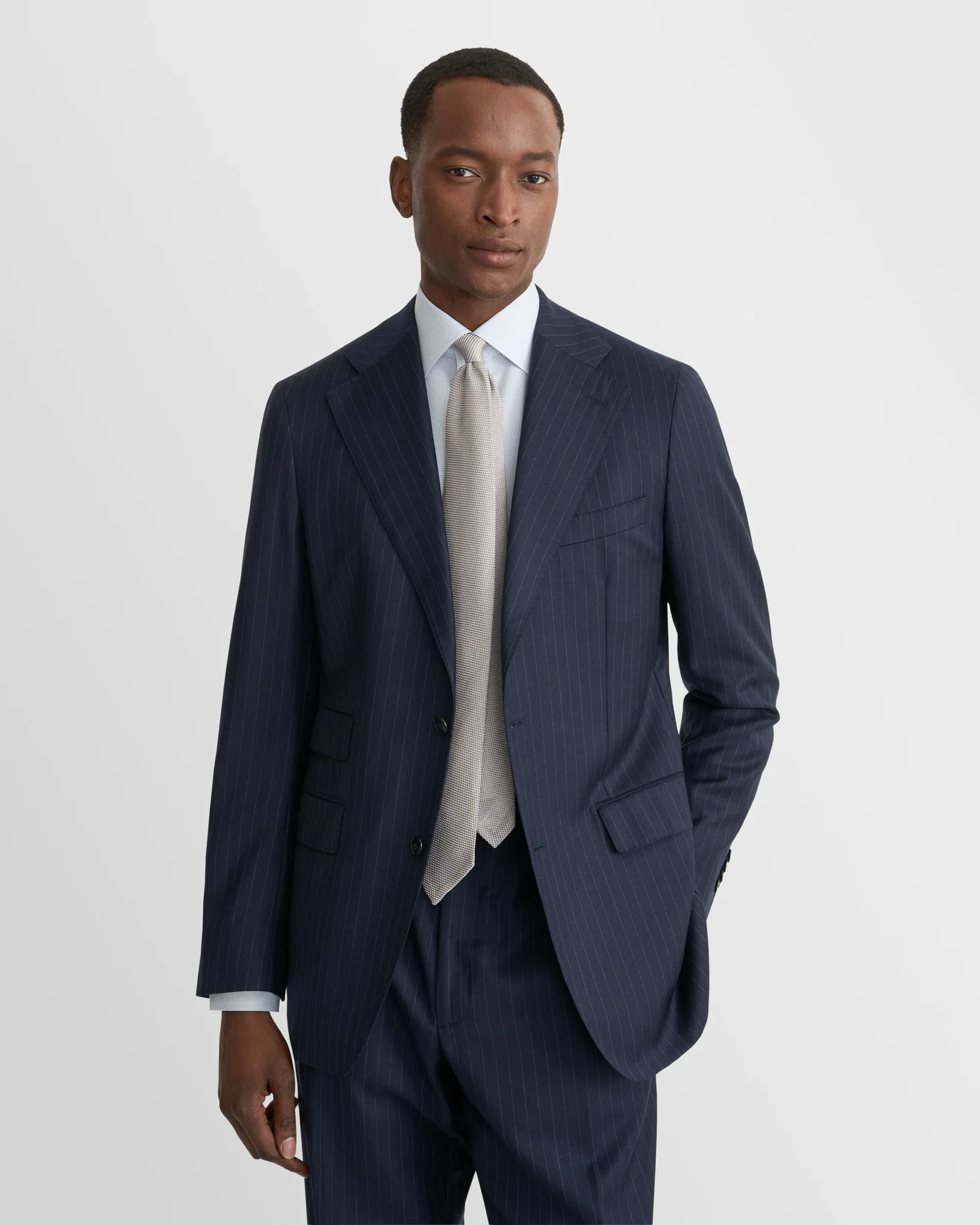 Eton - Fine Striped Twill Shirt