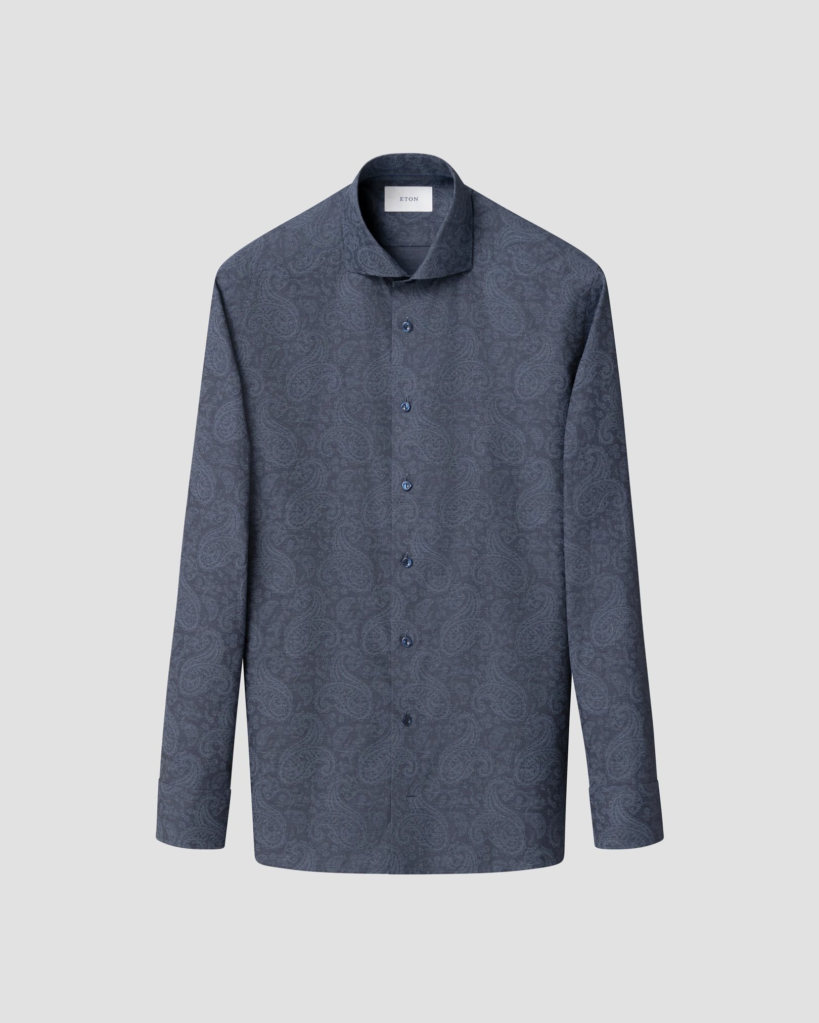 Eton - Paisley Print Twill Shirt