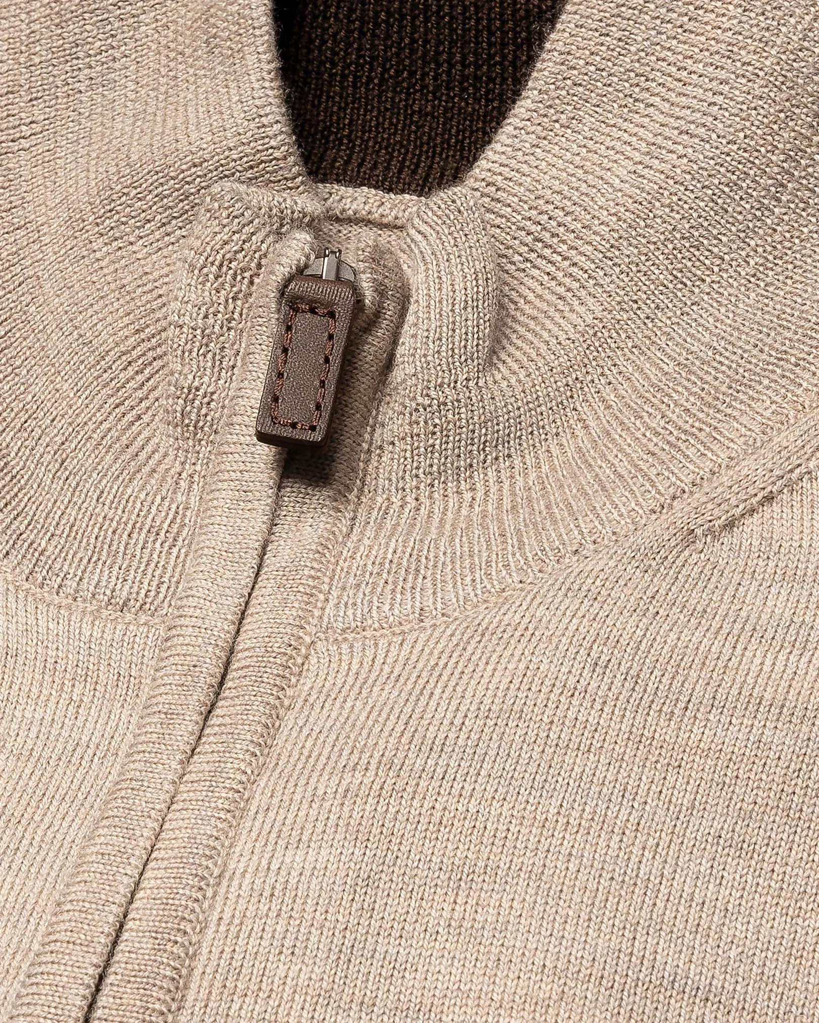 Eton - Full Zip Knit Cardigan