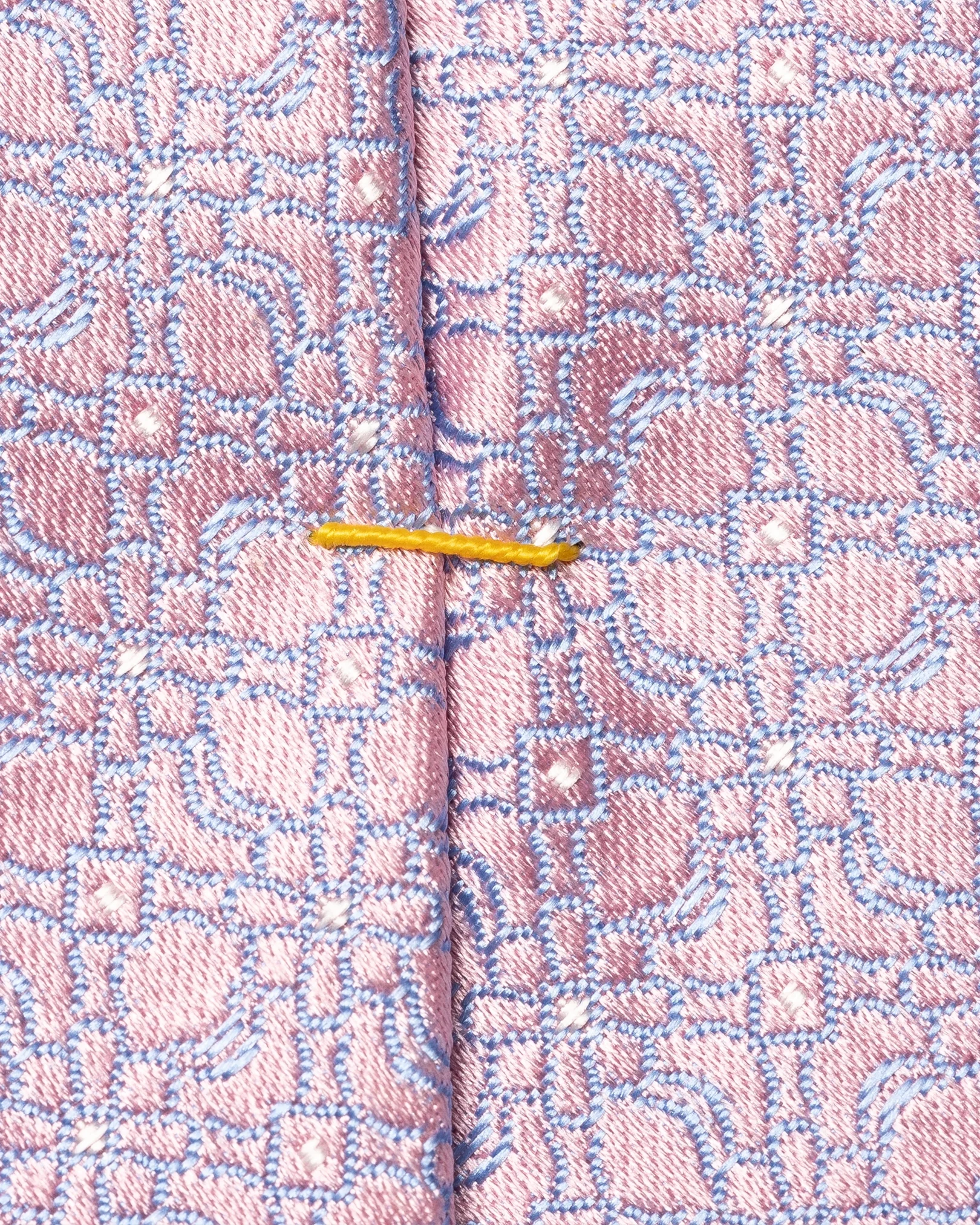 Eton - pink floral woven silk