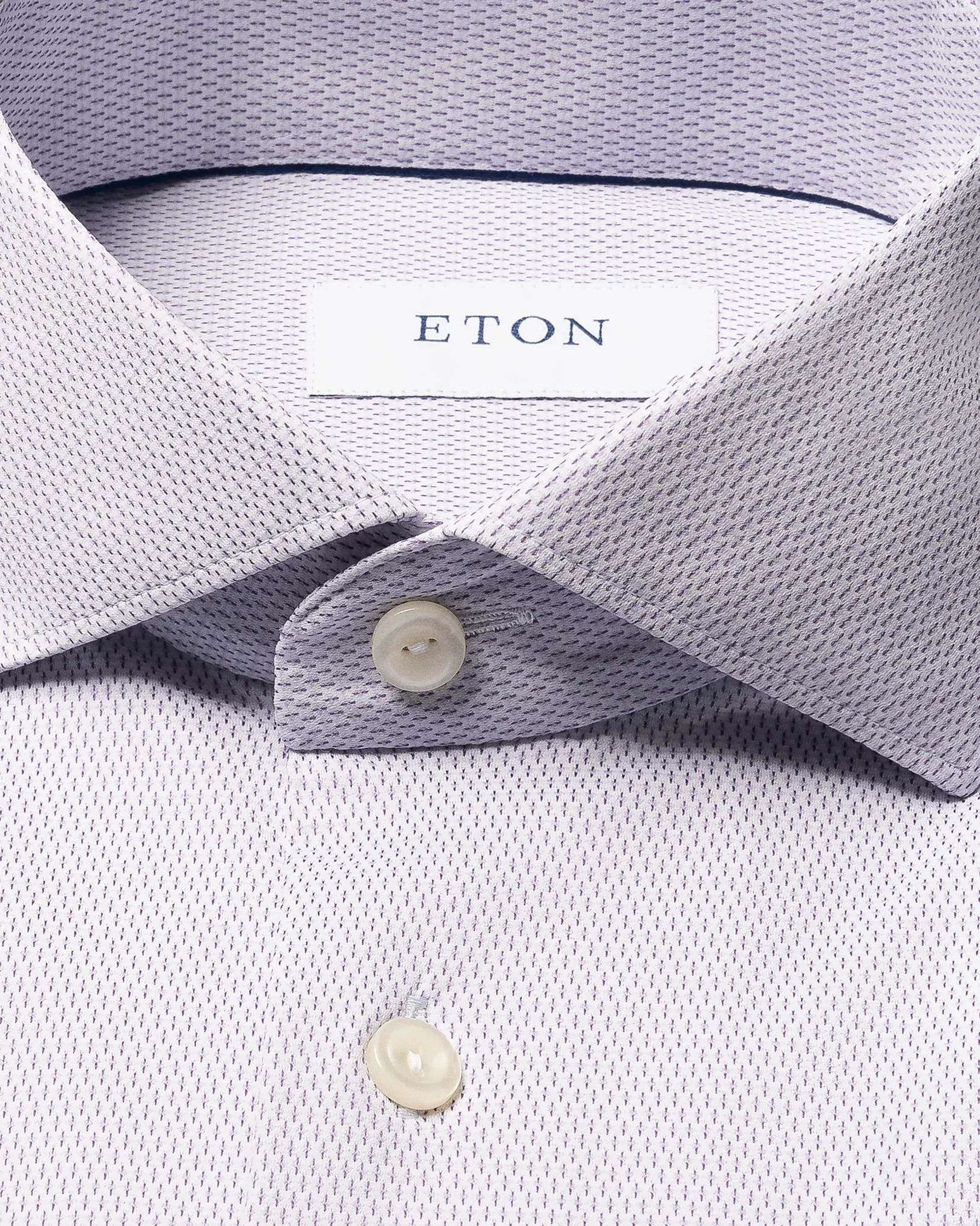 Eton - semi solid four way stretch shirt