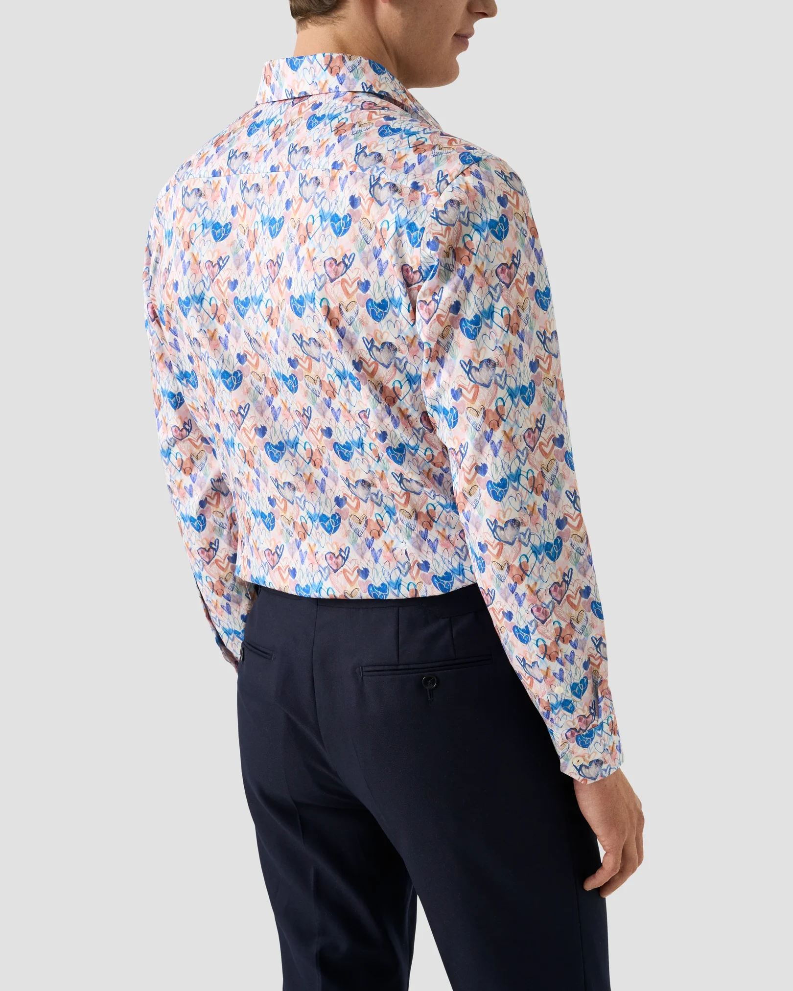 Eton - valentines print shirt