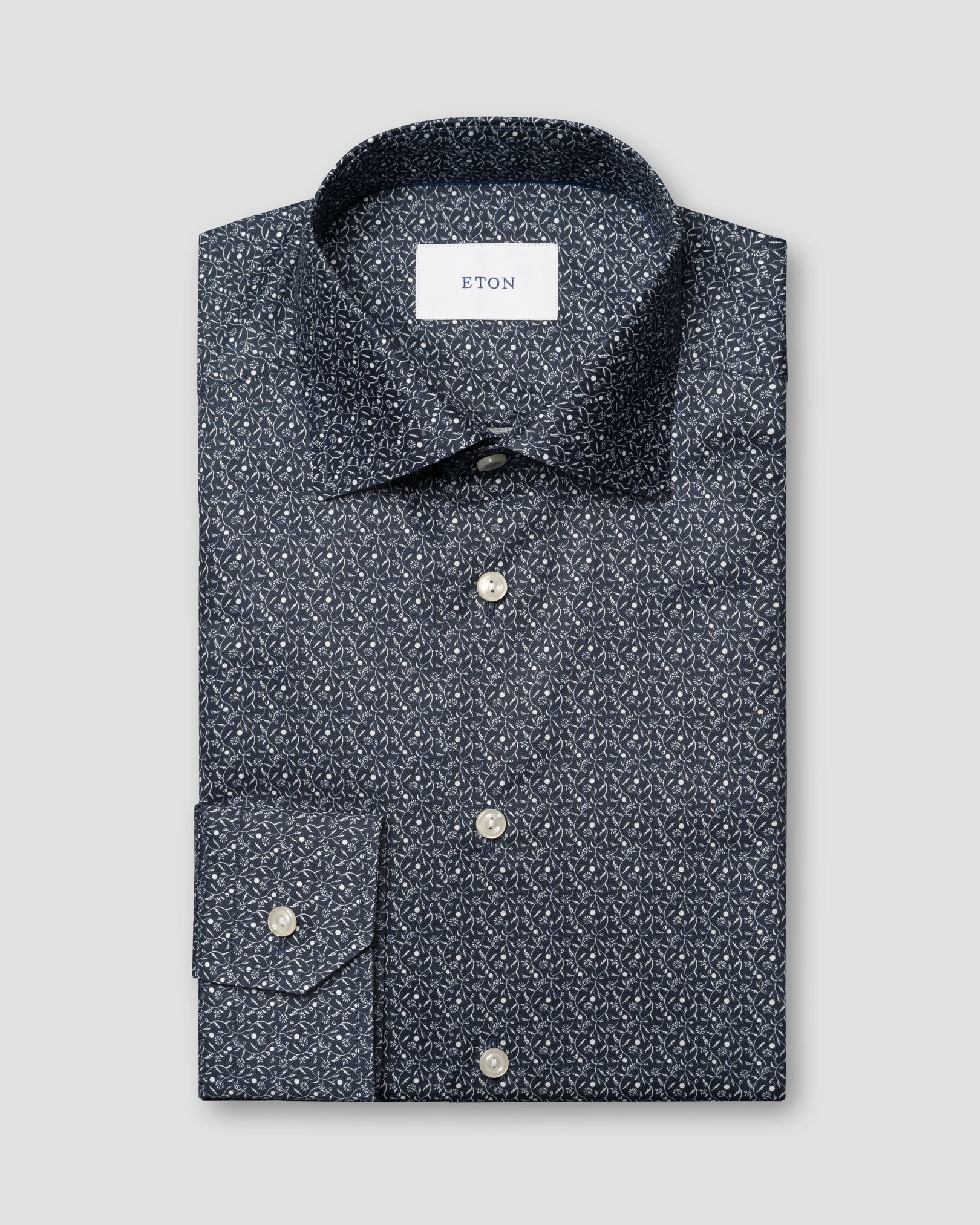Eton - Floral Signature Twill Shirt