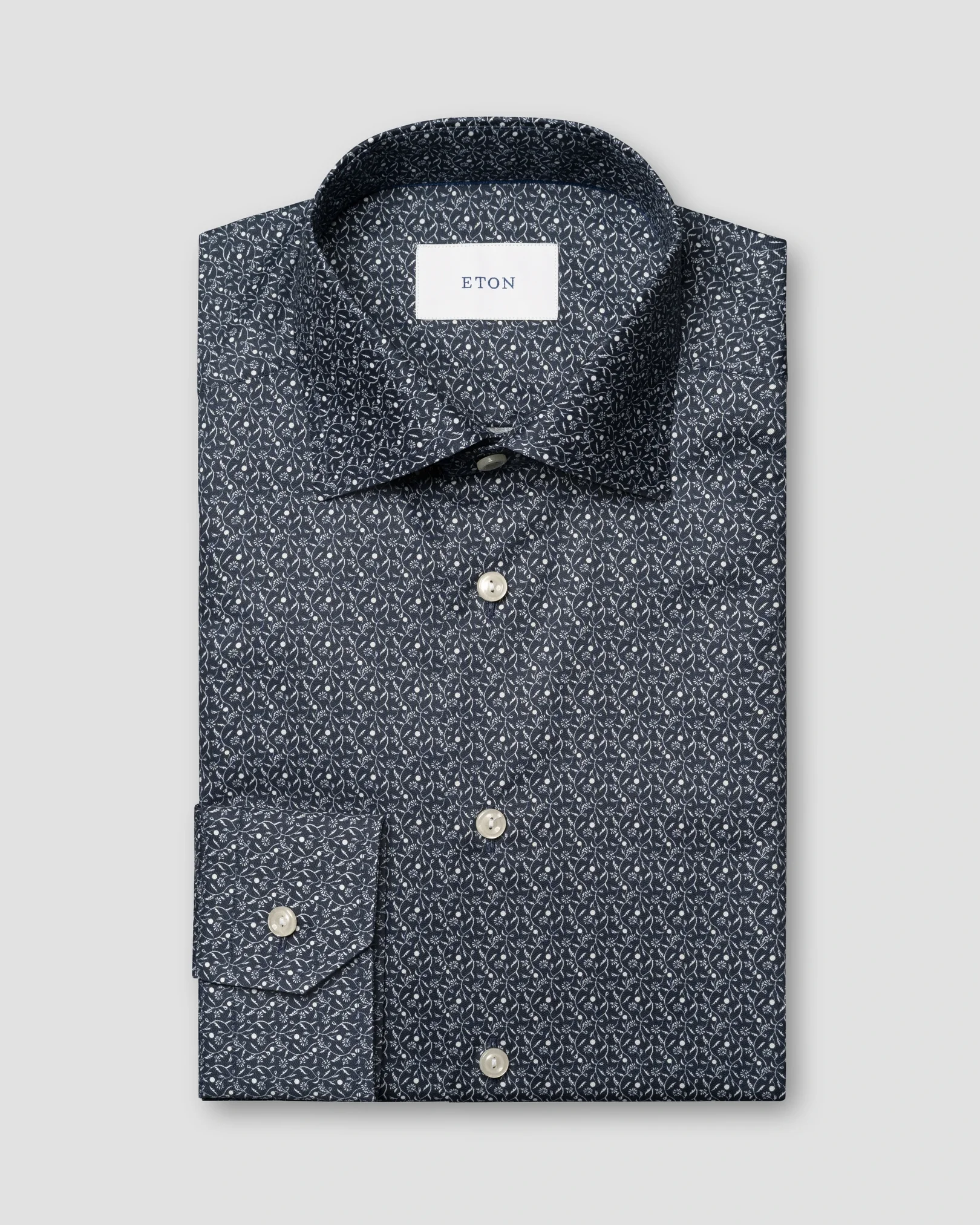 Eton - Floral Signature Twill Shirt