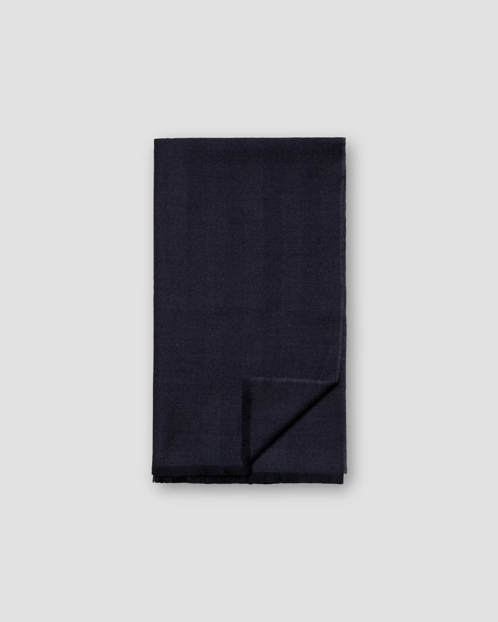 Eton - navy blue merino scarf