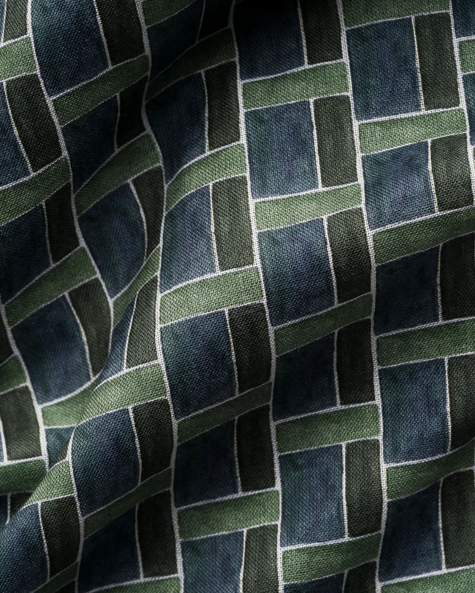 Eton - geometric resort shirt