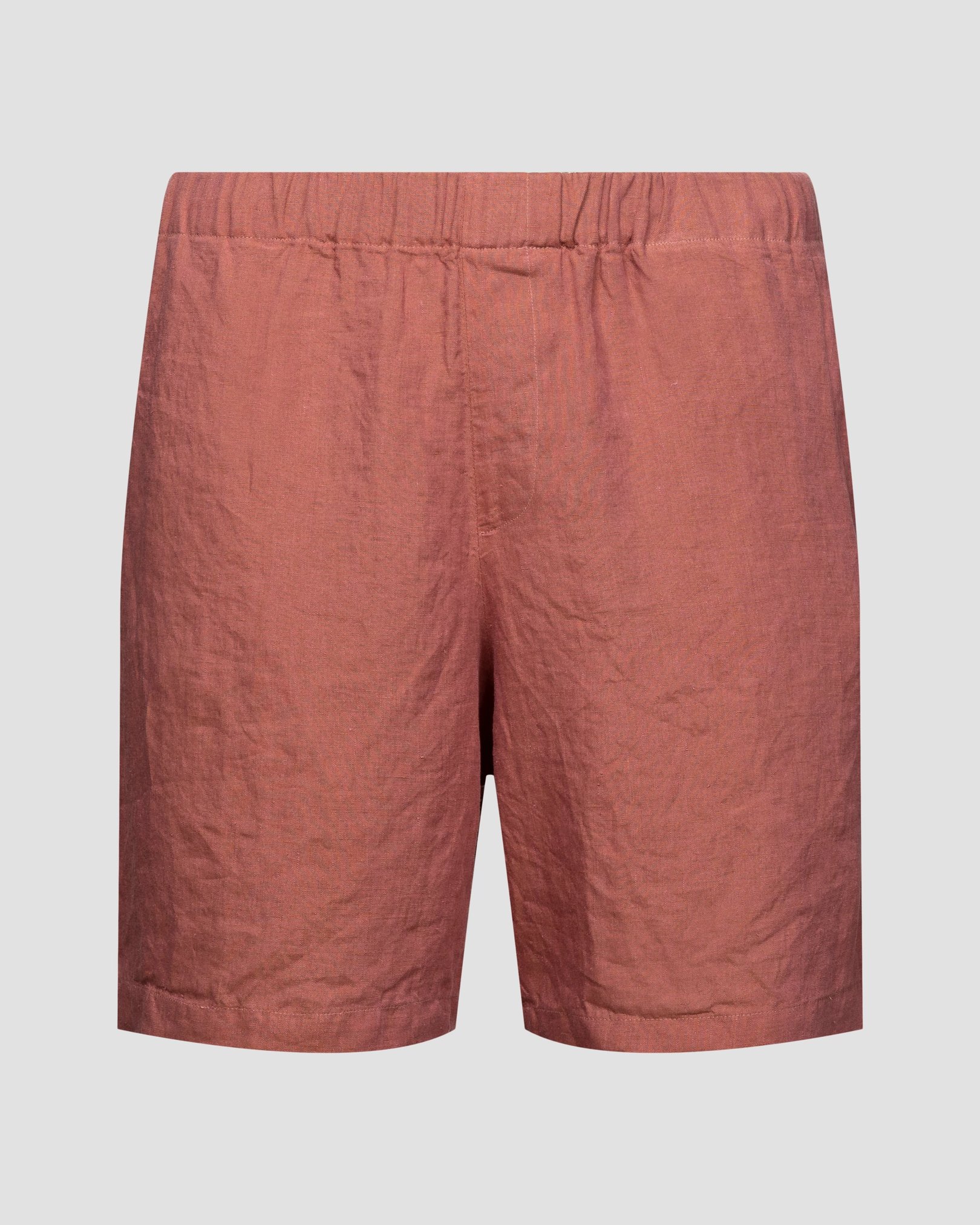 Eton - red linnen shorts
