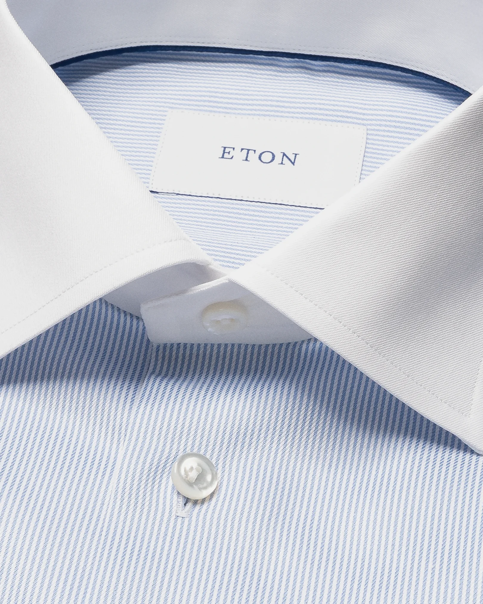 Eton - white collar shirt cut away 266