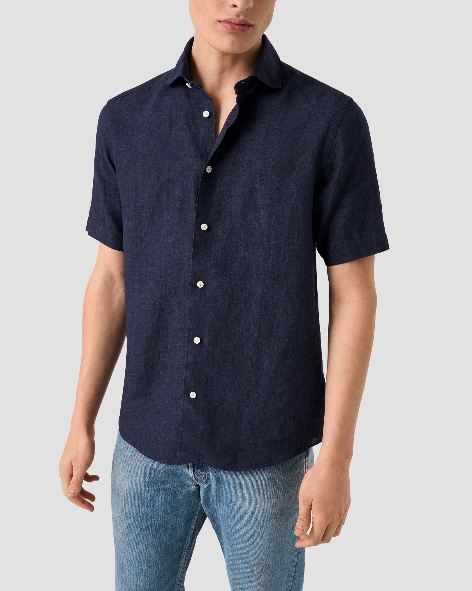 Eton - Short Sleeve Linen Shirt