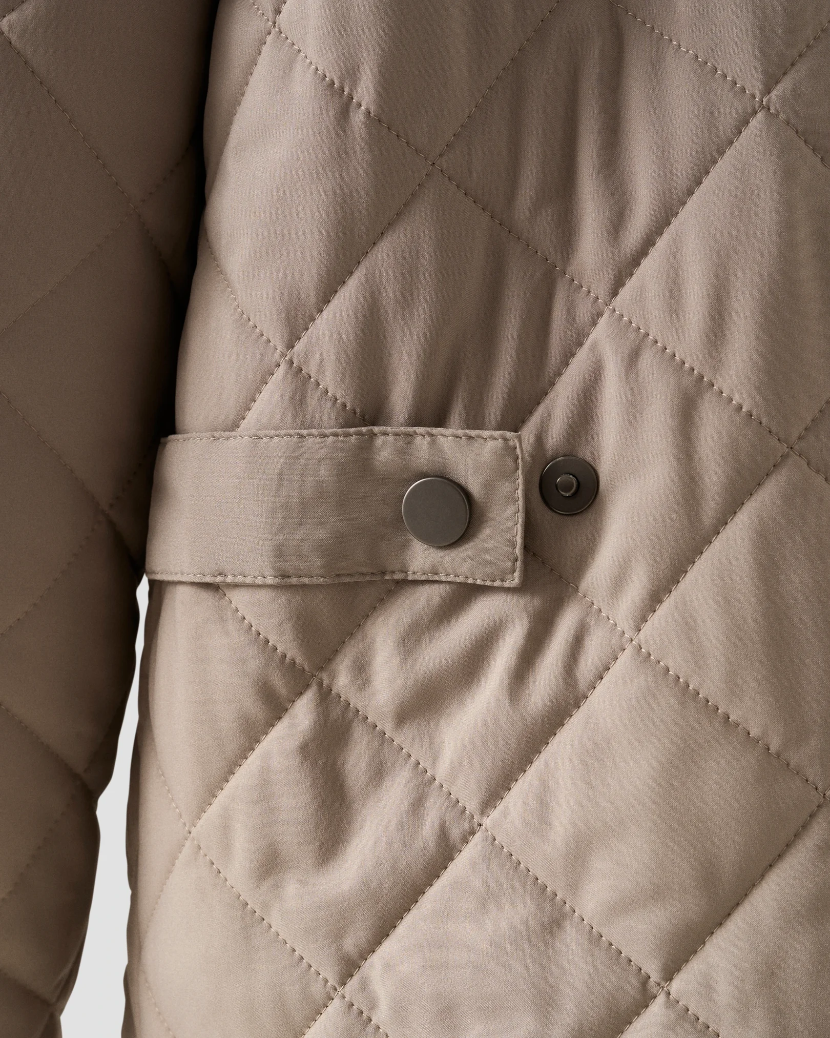 Eton - quilted shell jacket