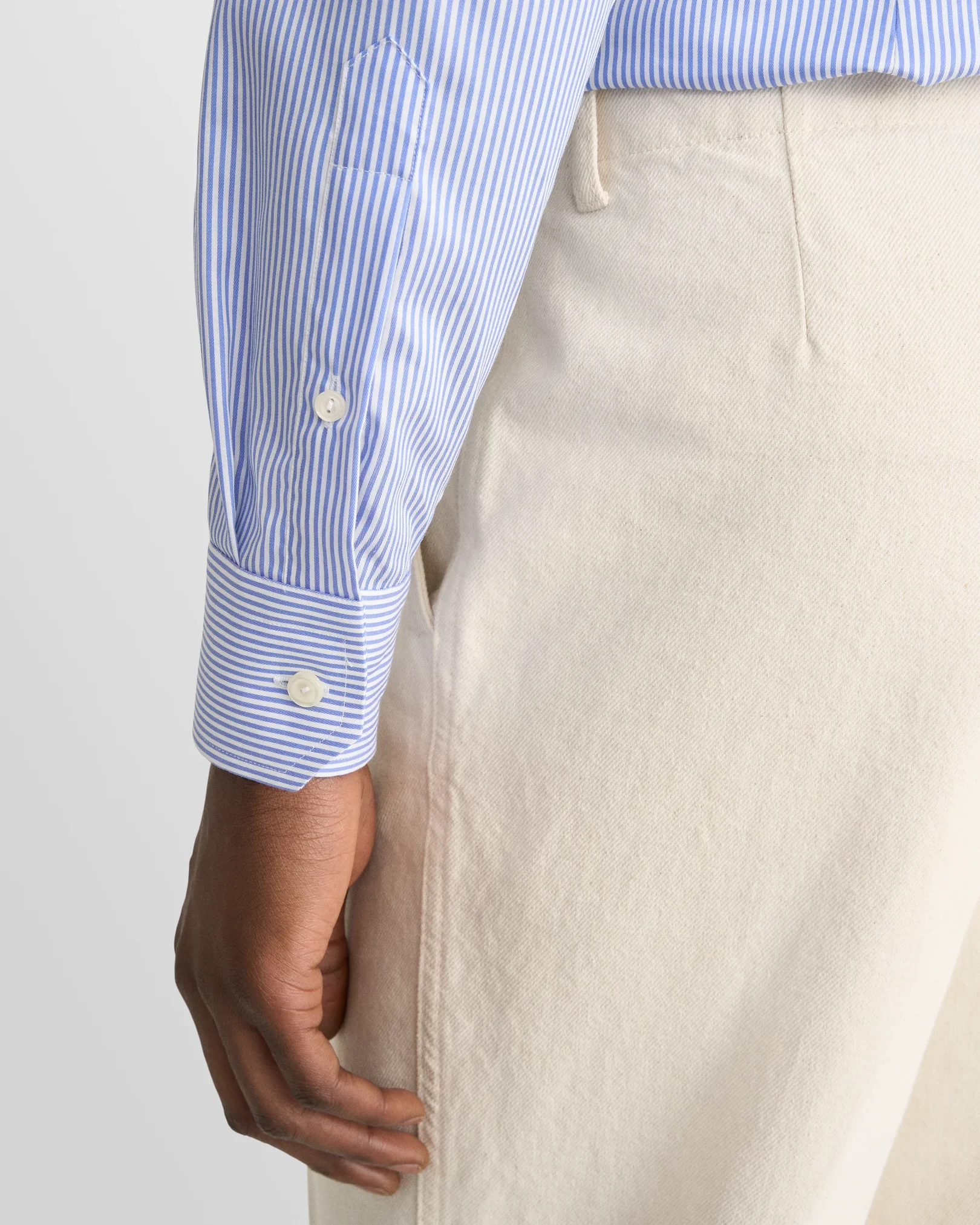 Eton - Fine Striped Twill Shirt