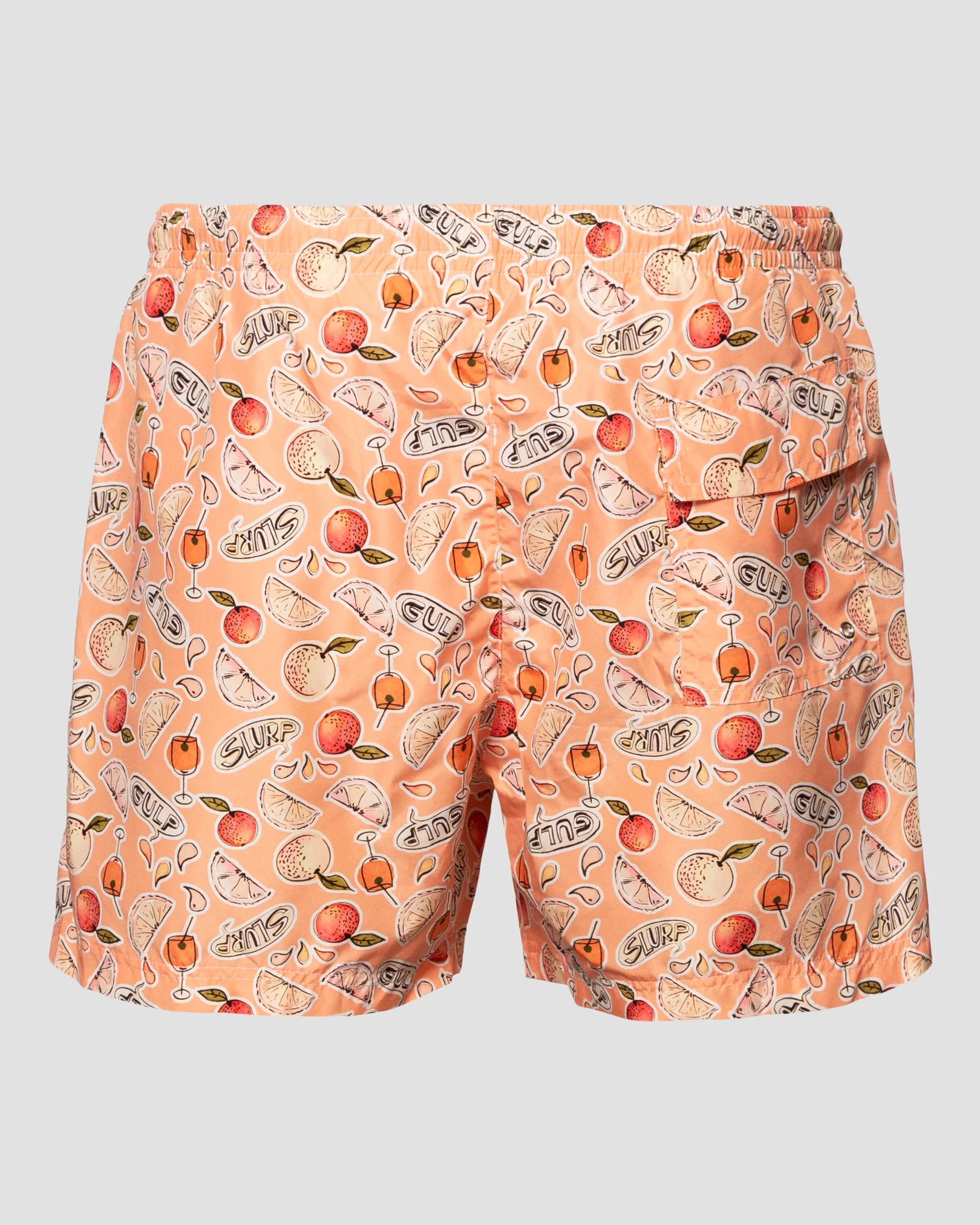 Eton - orange soda pop swim trunks