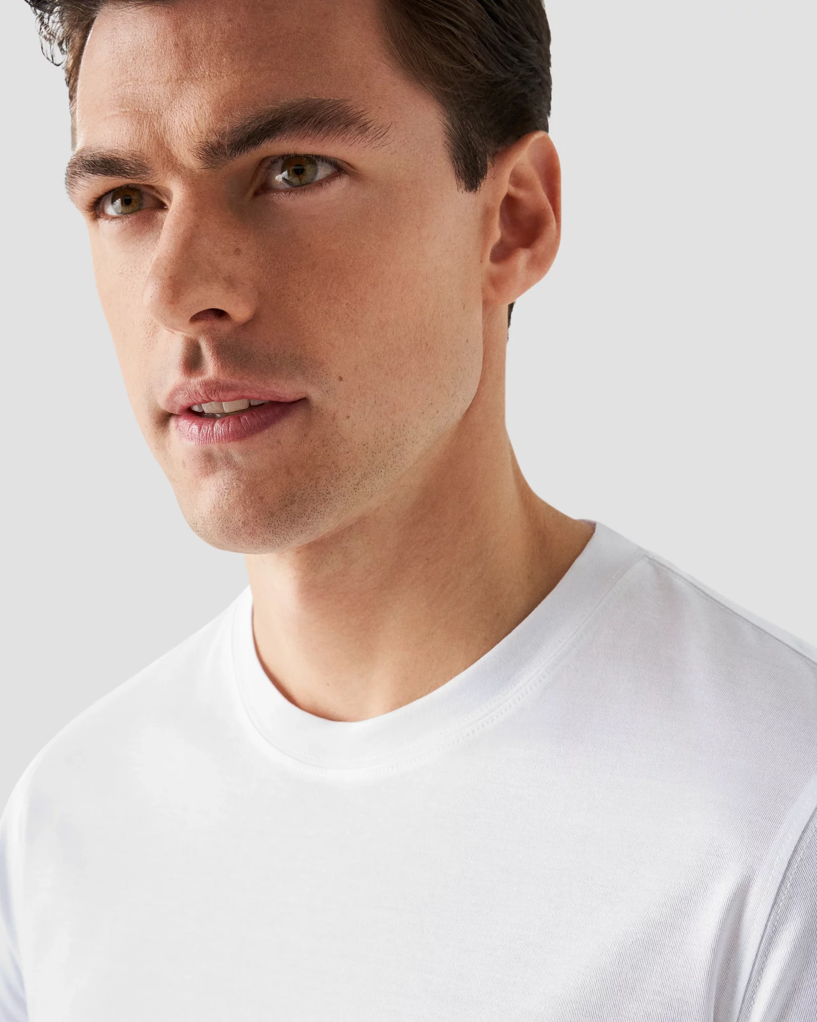 Eton - white filo di scozia t shirt