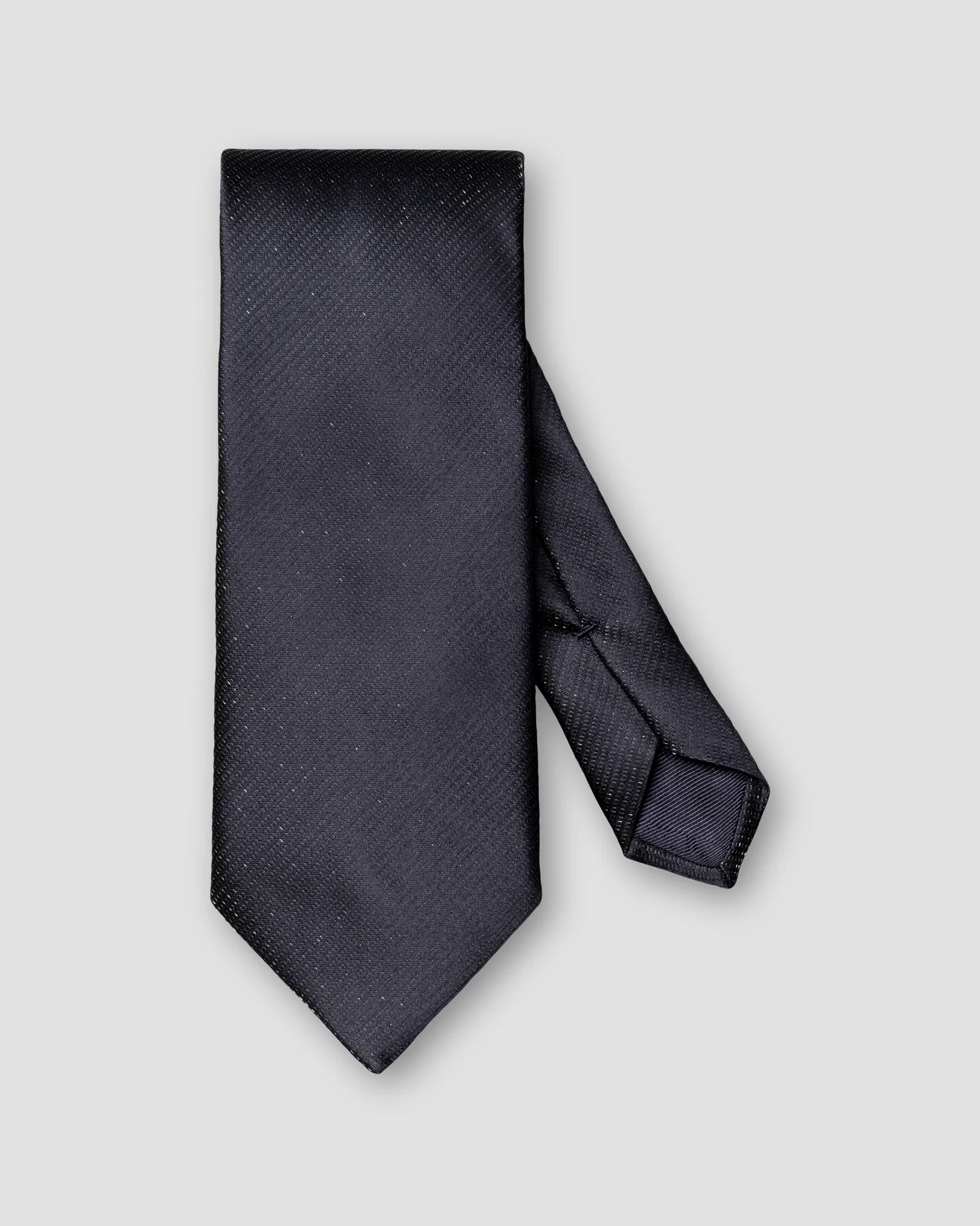 Eton - semi solid woven silk tie 266