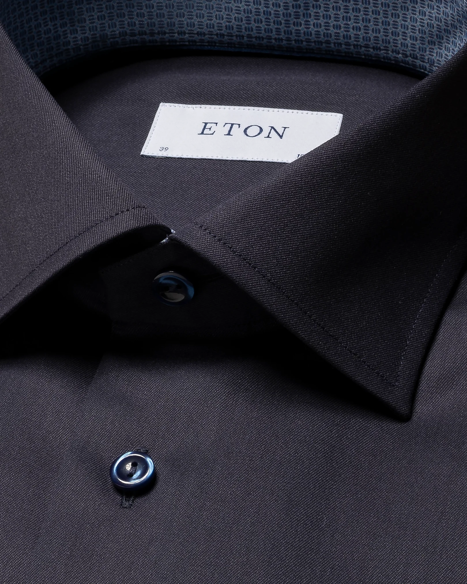 Navy blue Signature Twill - Eton