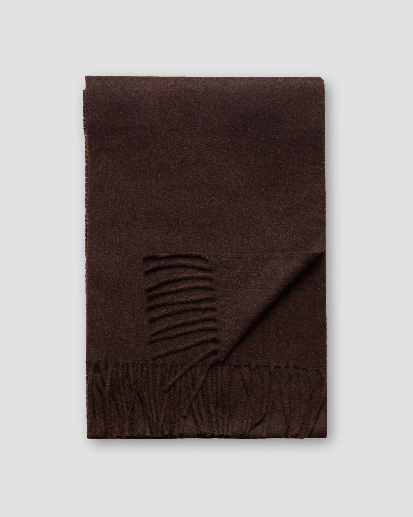 Eton - brown cashmere scarf
