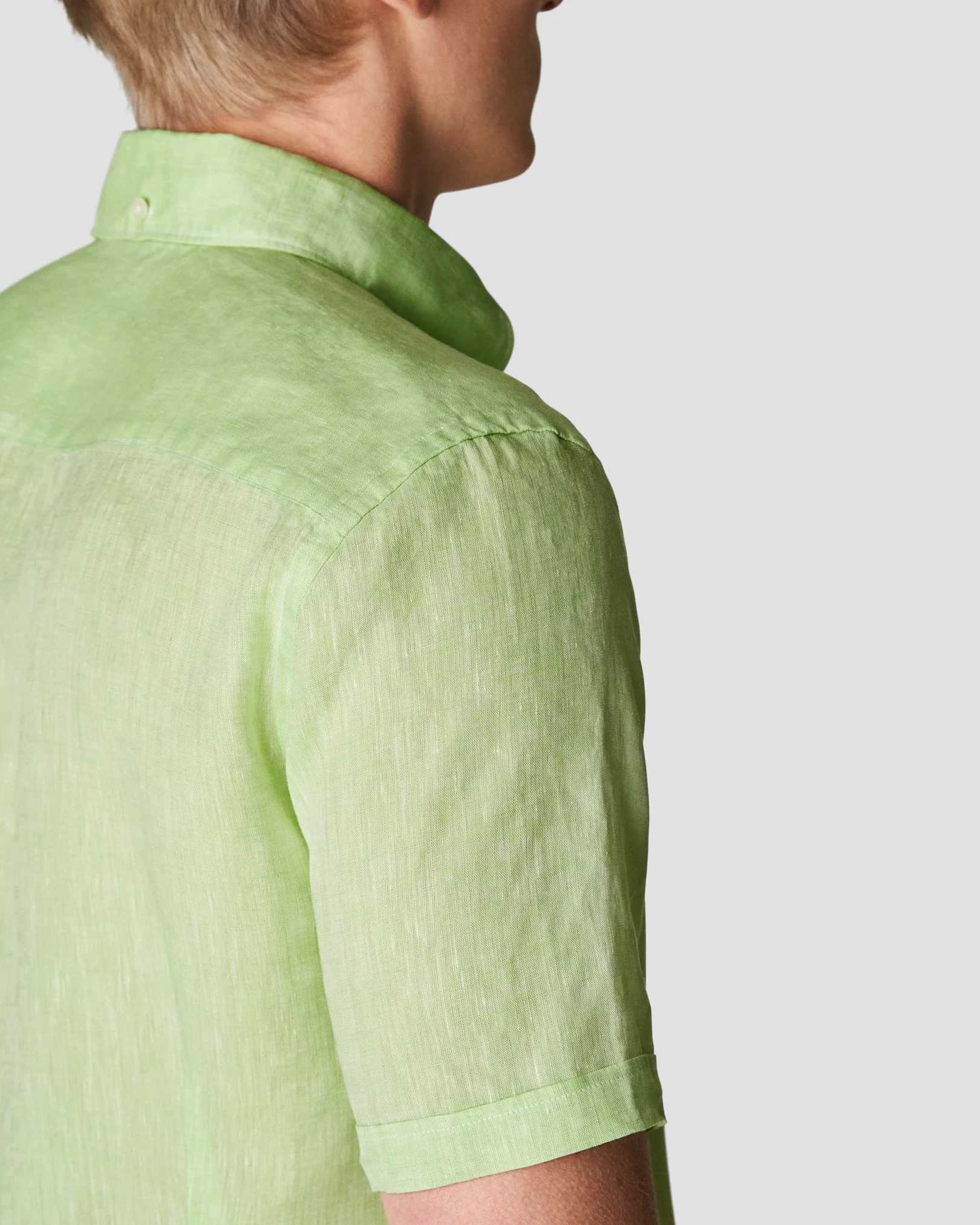 Eton - light green short sleeve