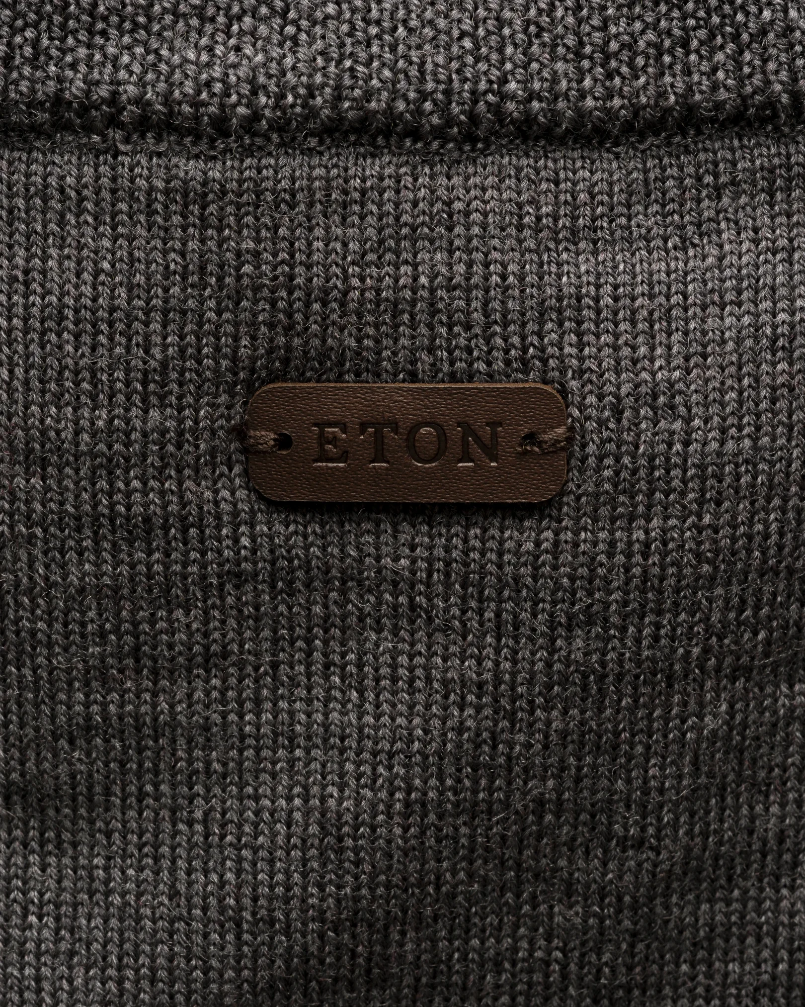 Eton - Full Zip Knit Cardigan