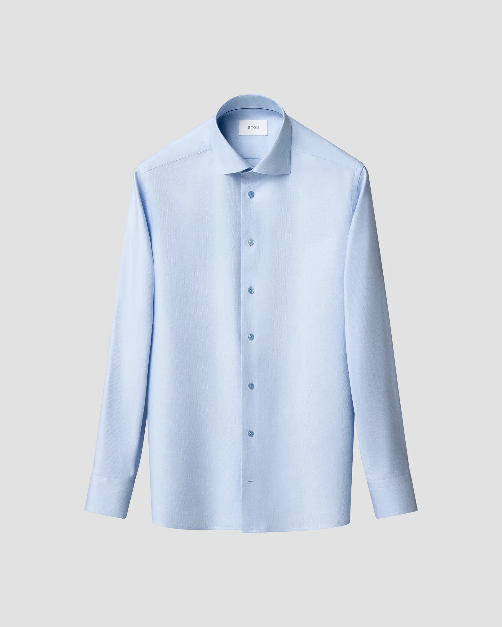 Eton - semi solid twill shirt 265