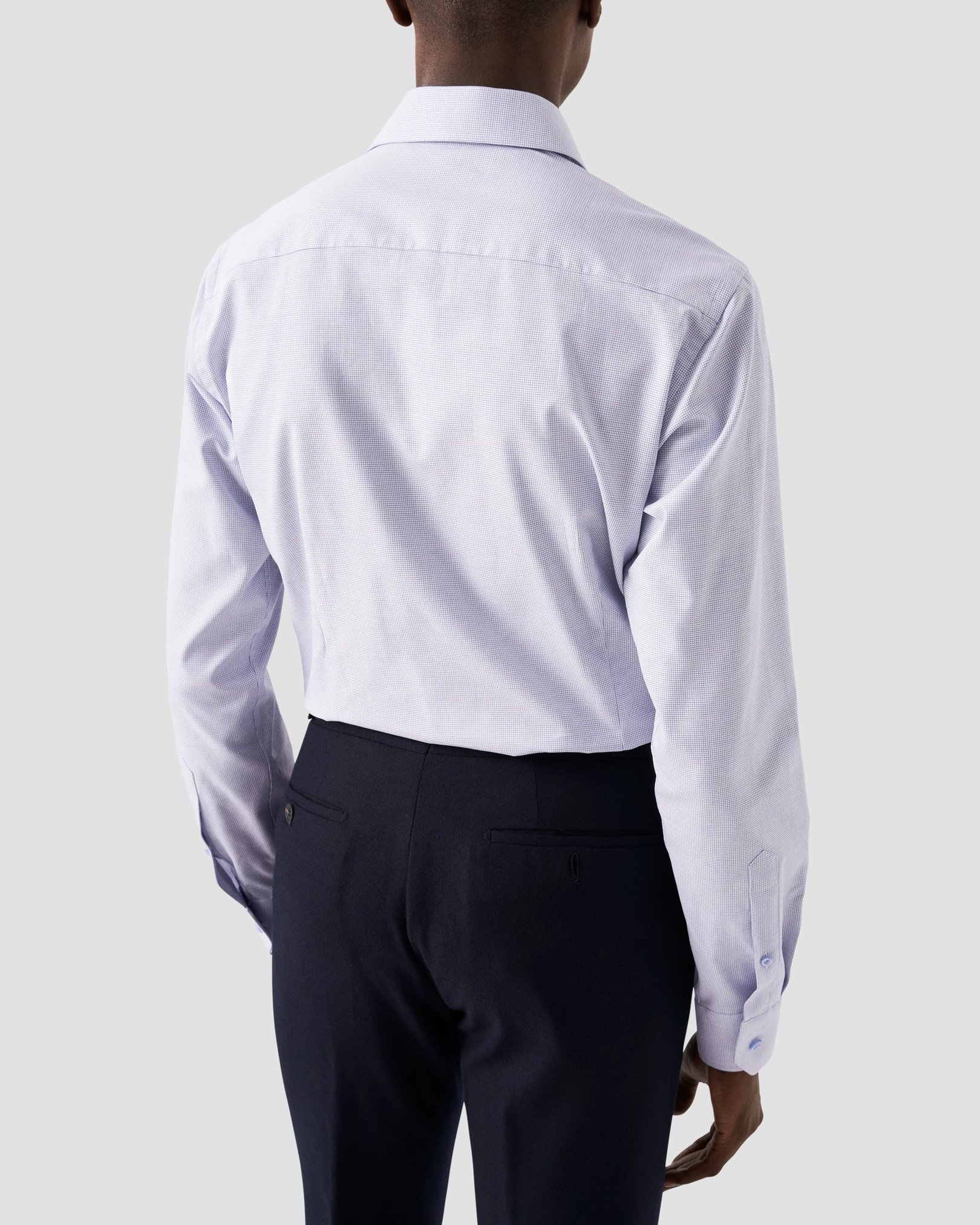 Eton - mid purple dobby