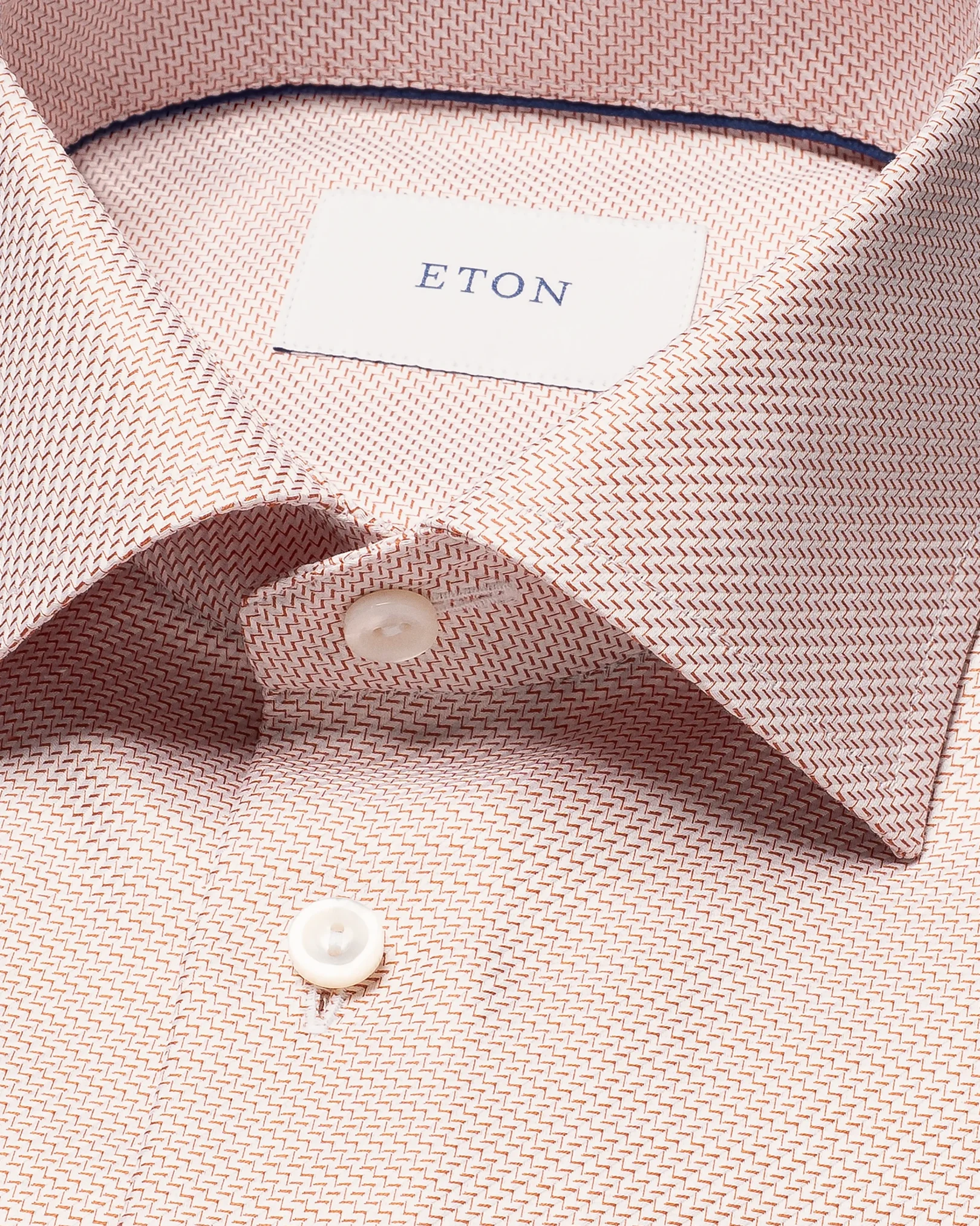 Eton - textured twill shirt cut away single contemporary