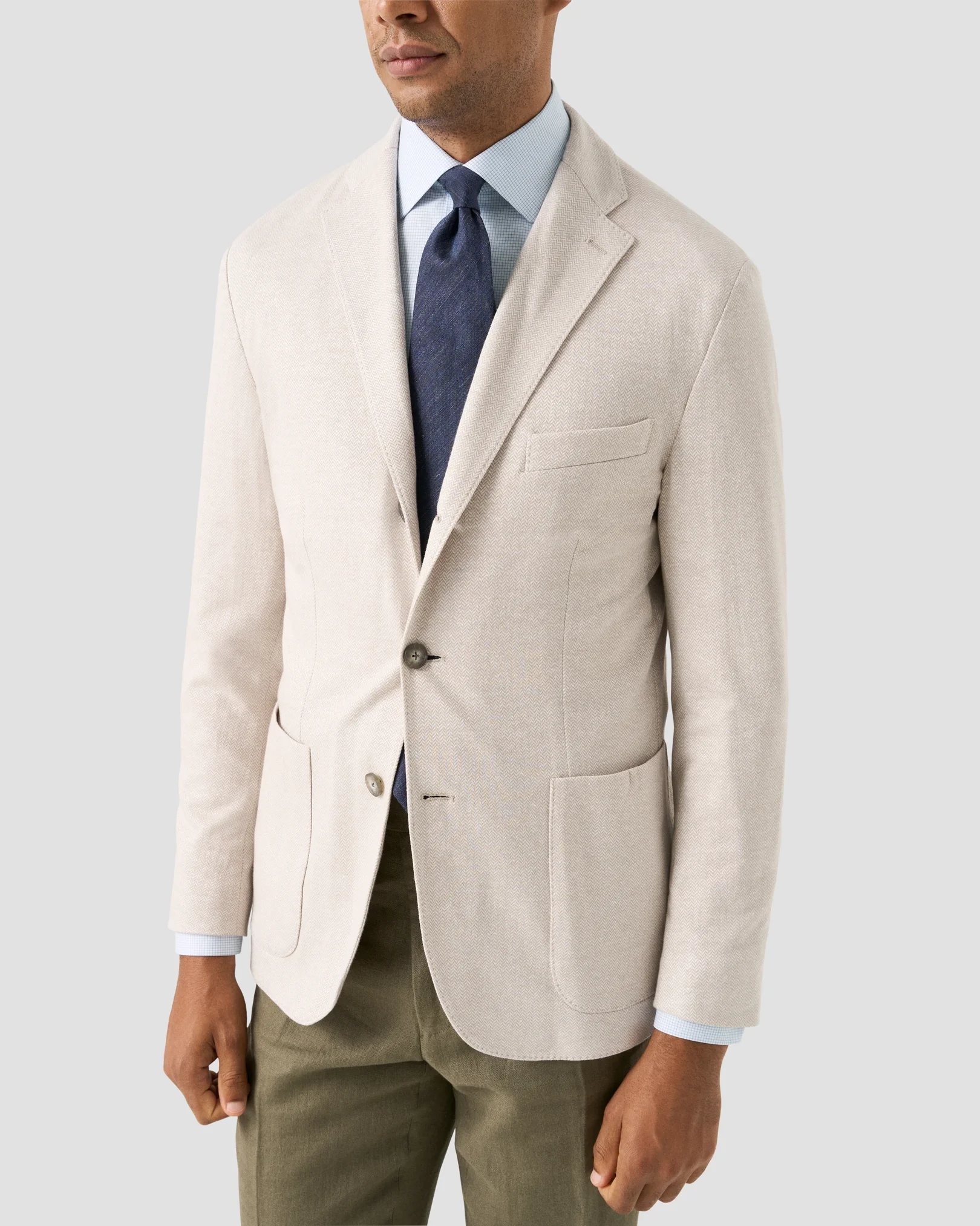 Eton - check signature twill shirt 261