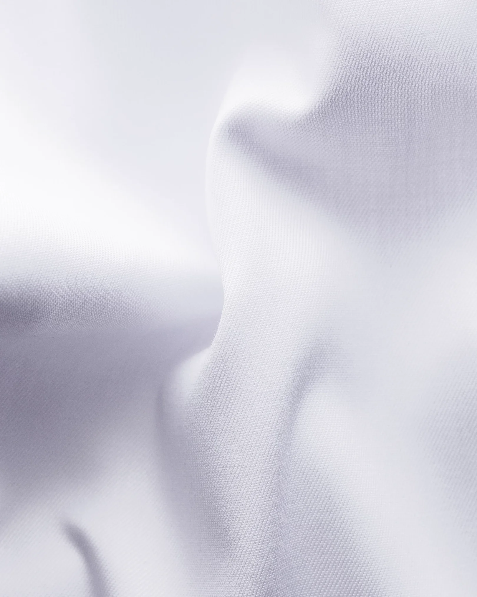 Eton - white signature twill shirt paisley details