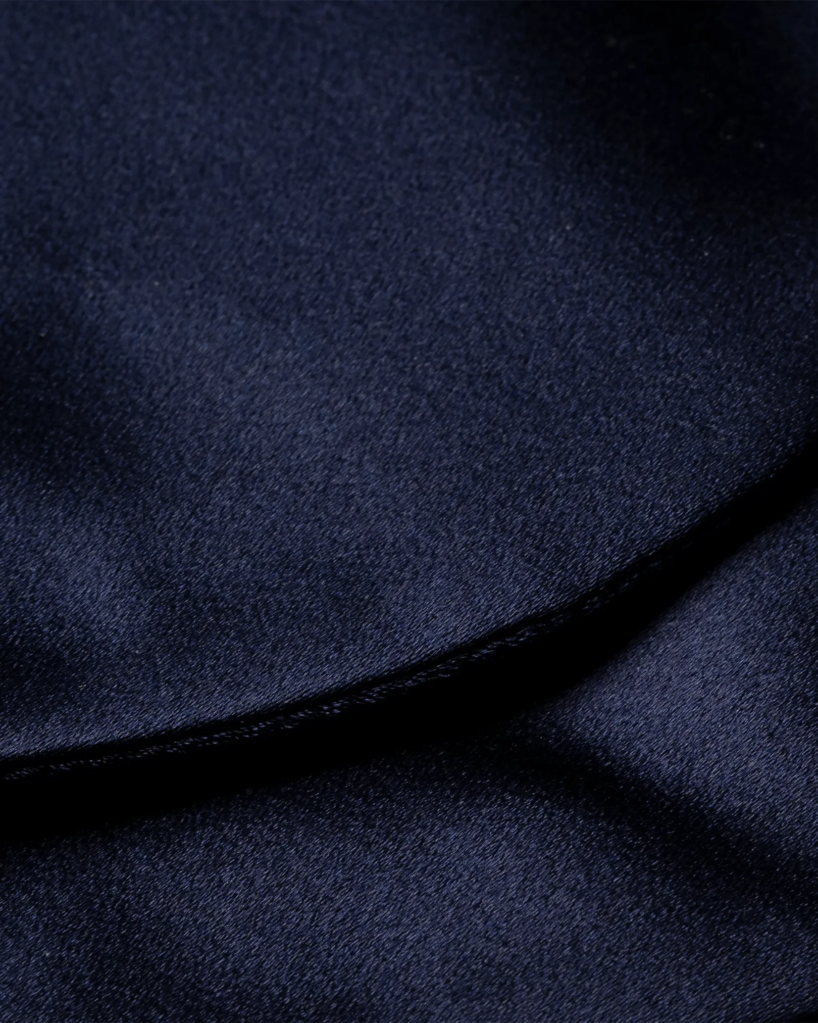 Eton - navy silk bow tie