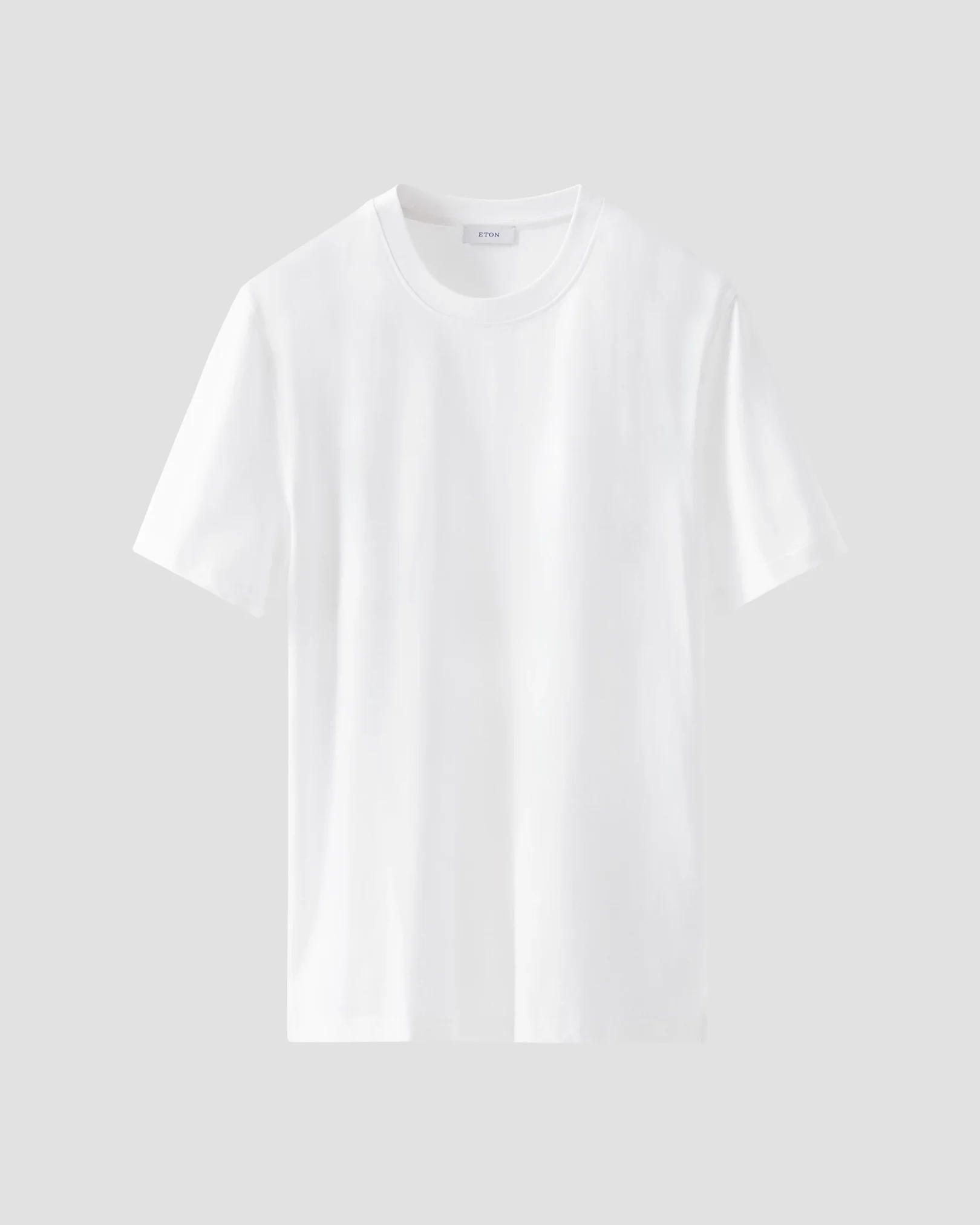 Weißes T-shirt aus Supima-Baumwolle